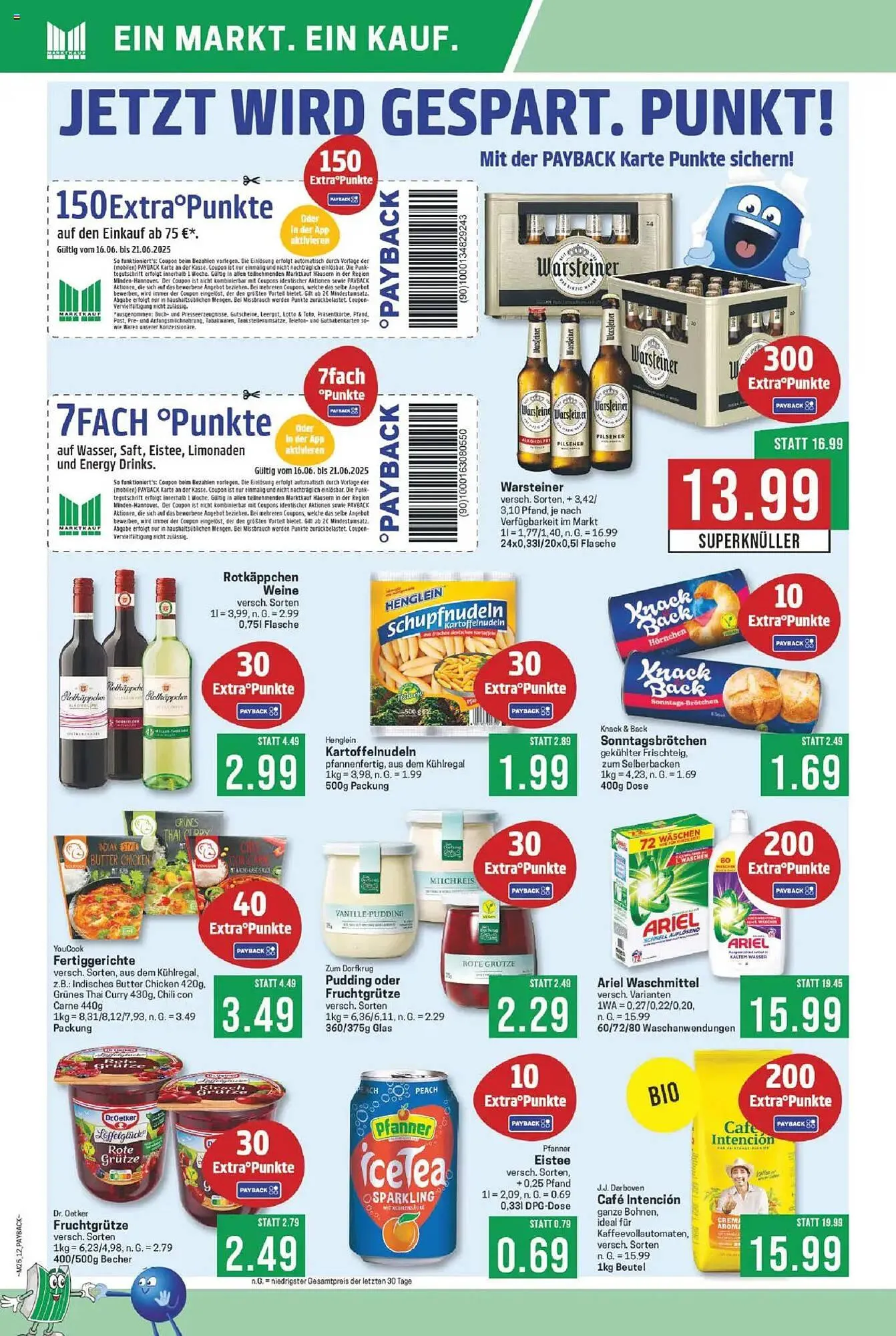 Marktkauf Prospekt von 16. Juni bis 21. Juni 2025 - Prospekt seite 12