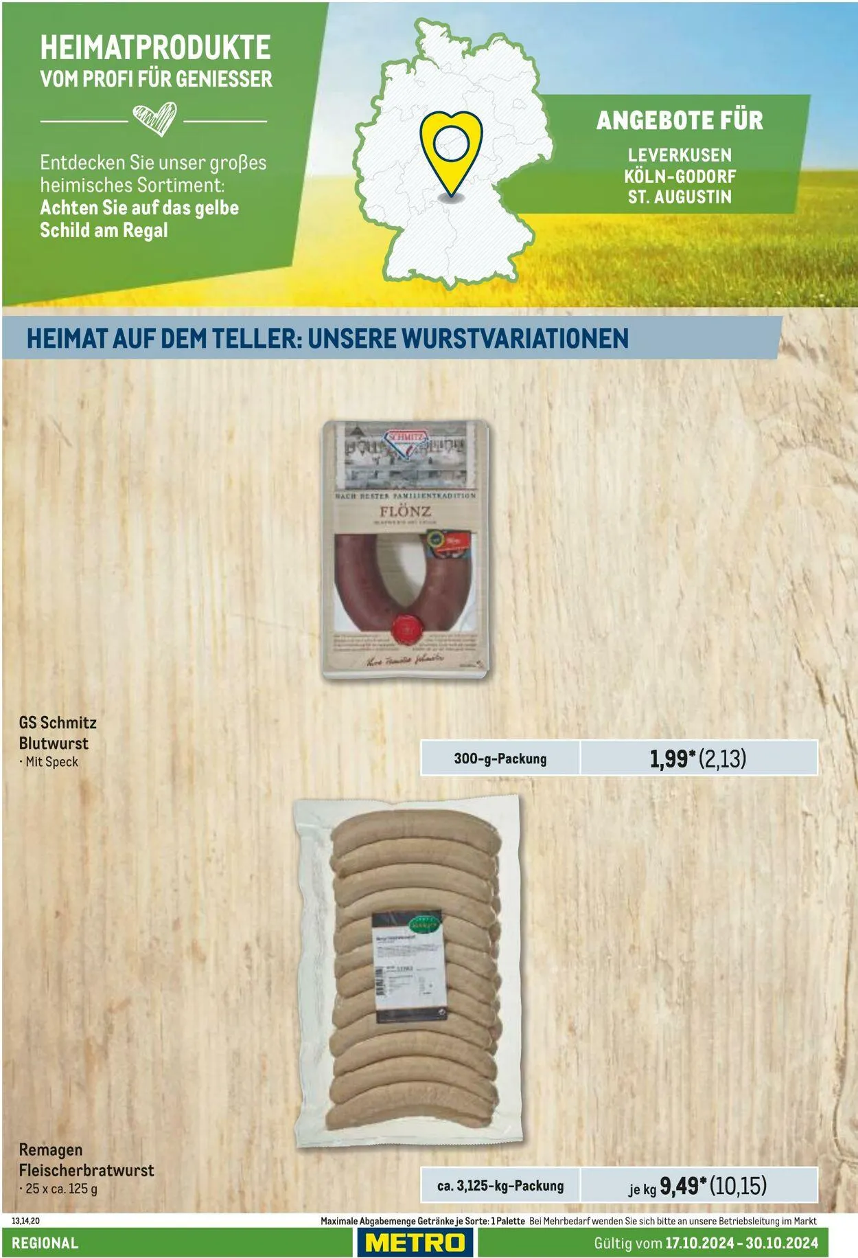 Metro Aktueller Prospekt von 10. Juli bis 24. Juli 2025 - Prospekt seite 48