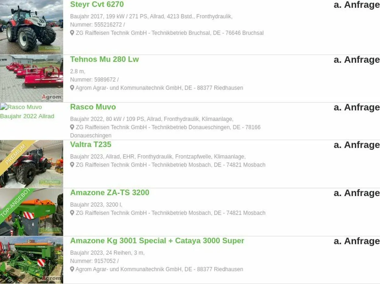 ZG Raiffeisen Aktueller Prospekt von 31. März bis 9. April 2025 - Prospekt seite 71