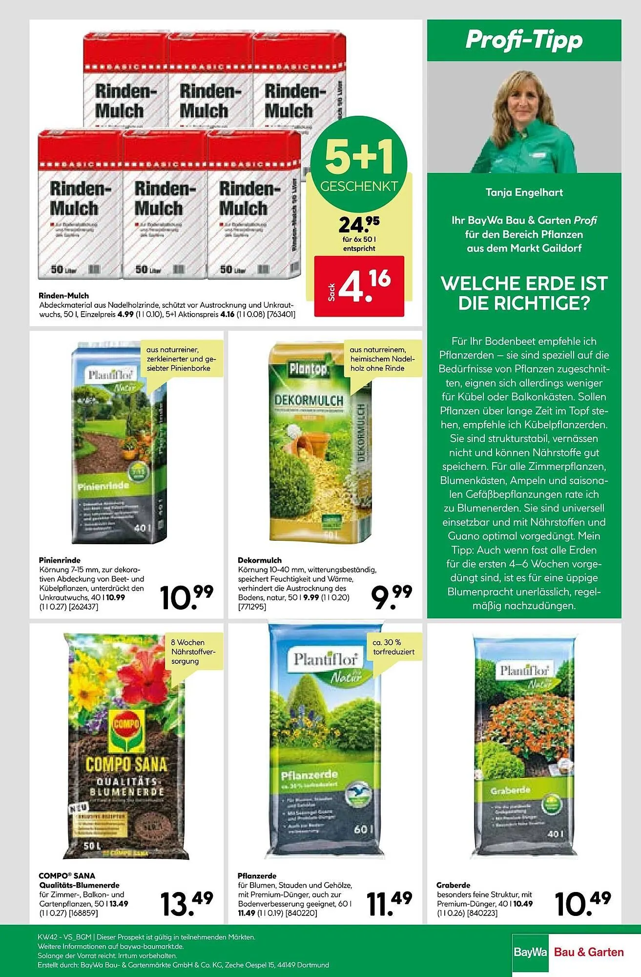 BayWa Prospekt von 13. Oktober bis 19. Oktober 2025 - Prospekt seite 19