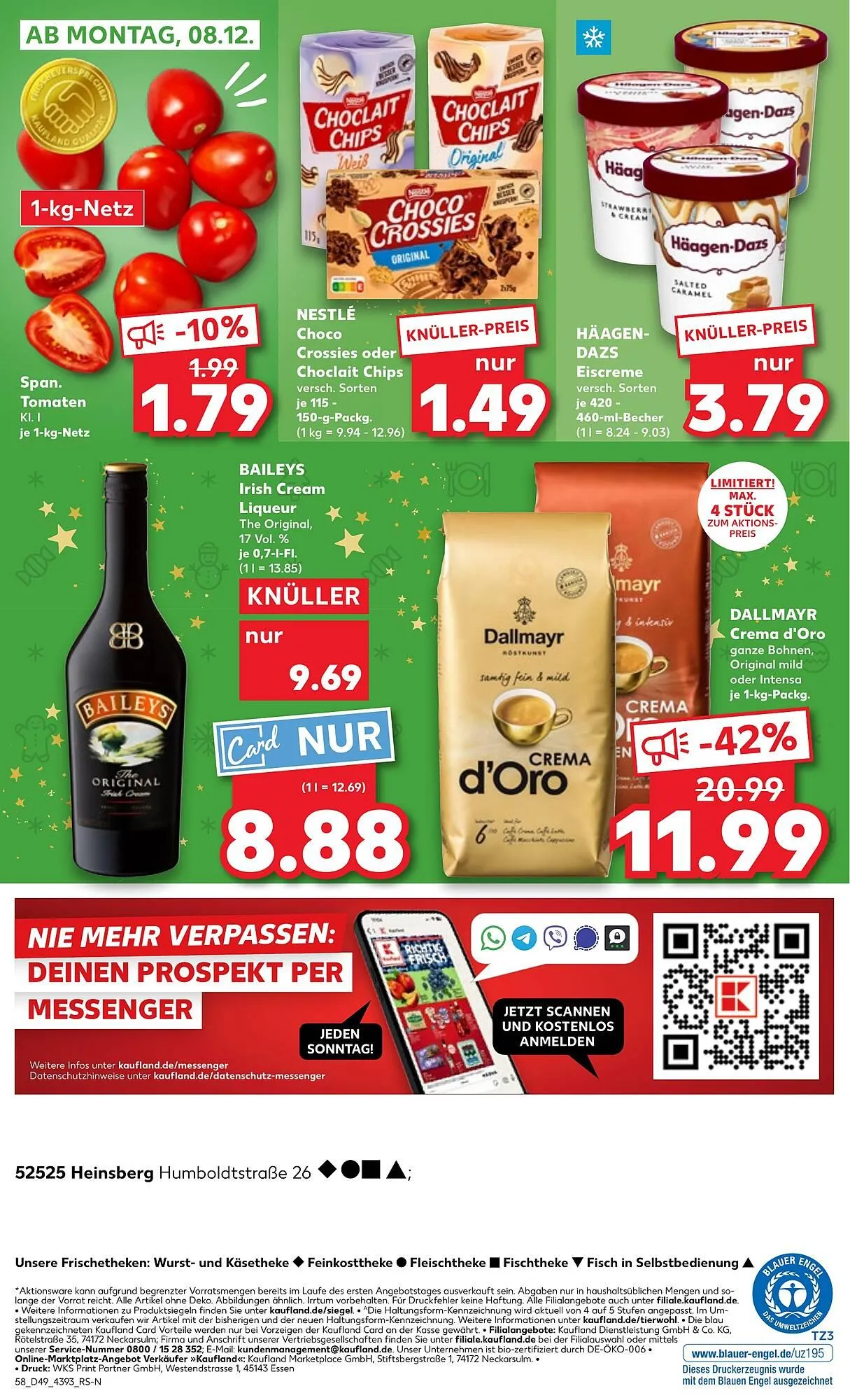 Kaufland Prospekt von 4. Dezember bis 10. Dezember 2025 - Prospekt seite 58