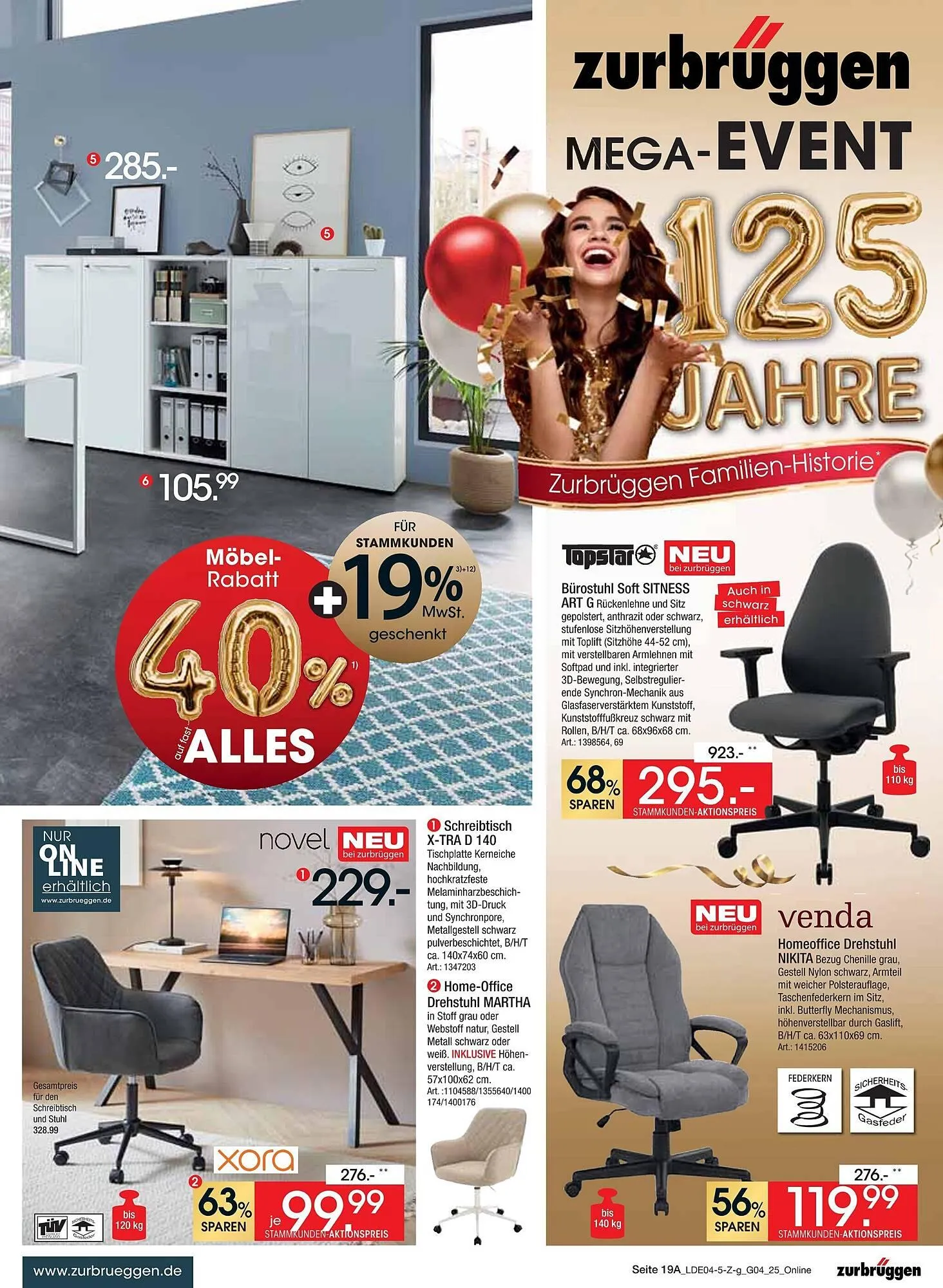 Zurbrüggen Prospekt von 12. April bis 26. April 2025 - Prospekt seite 35