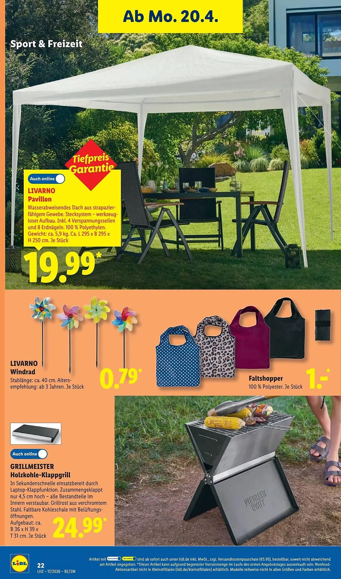 Lidl Prospekt von 20. April bis 26. April 2026 - Prospekt seite 38