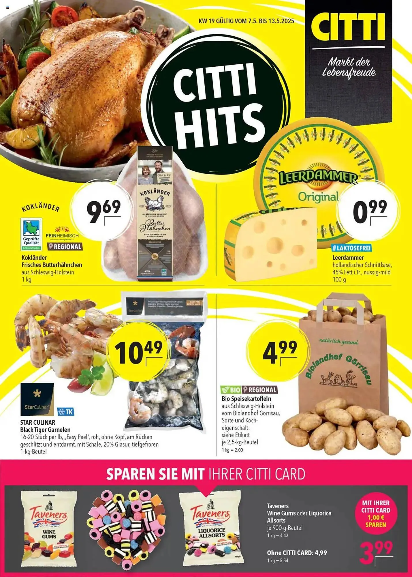 CITTI Markt Prospekt von 7. Mai bis 13. Mai 2025 - Prospekt seite 1