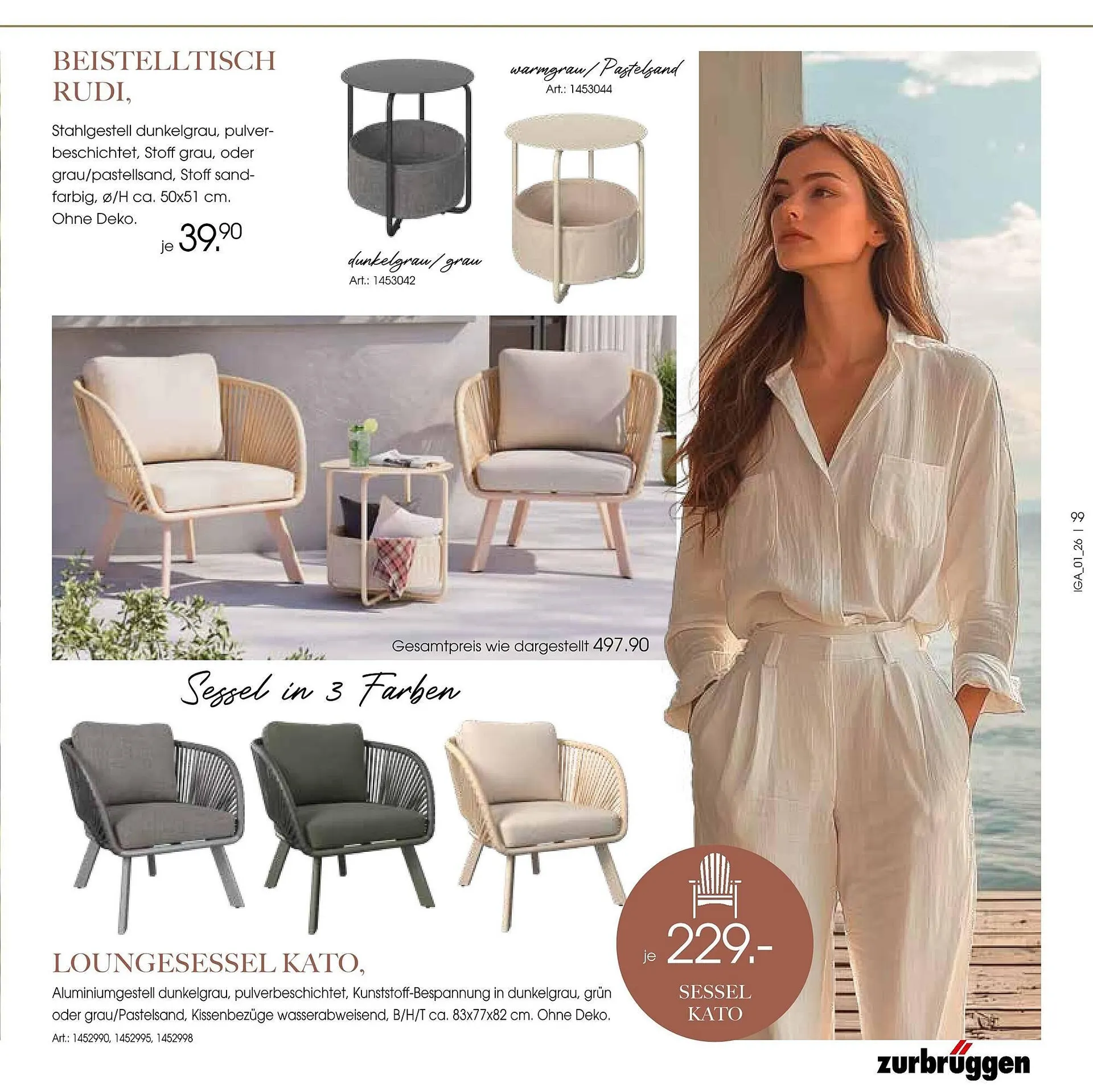 Zurbrüggen Prospekt von 17. März bis 31. August 2026 - Prospekt seite 99