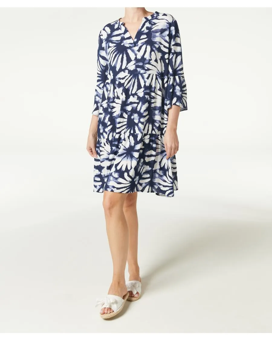 Frühlingshaftes Kleid Janina, 3/4-Arm