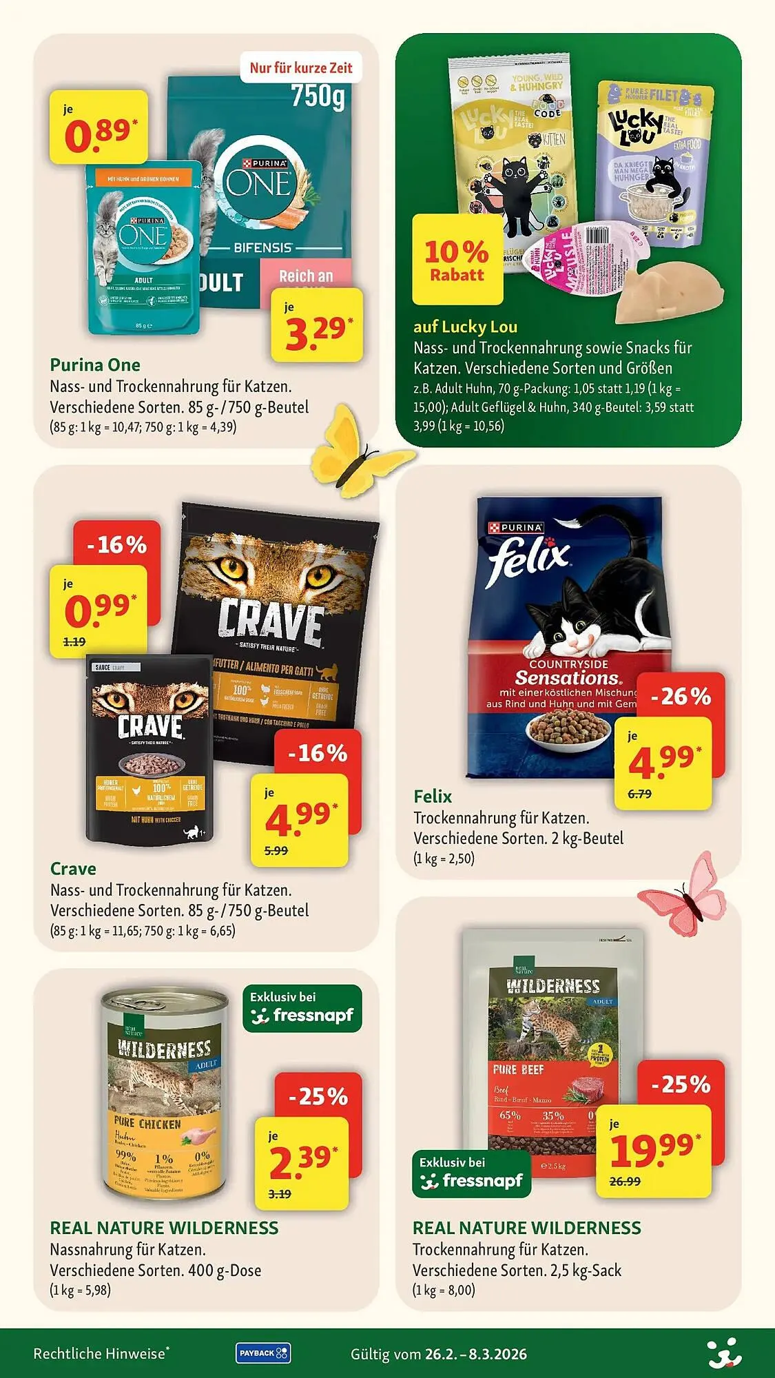 Fressnapf Prospekt von 25. Februar bis 8. März 2026 - Prospekt seite 8