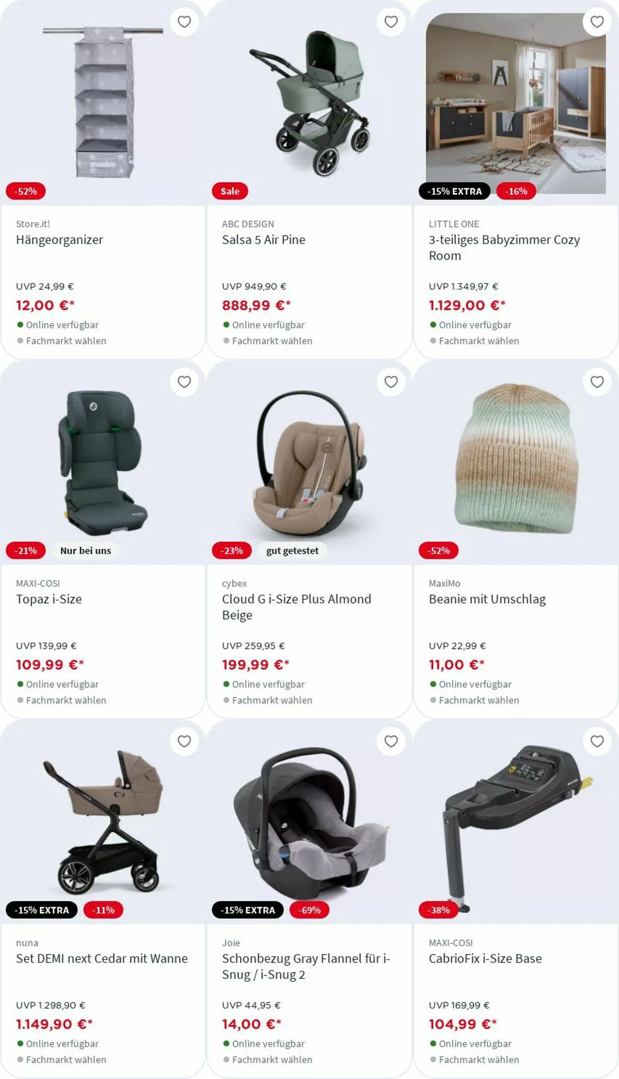 BabyOne Aktueller Prospekt von 24. November bis 30. November 2025 - Prospekt seite 8