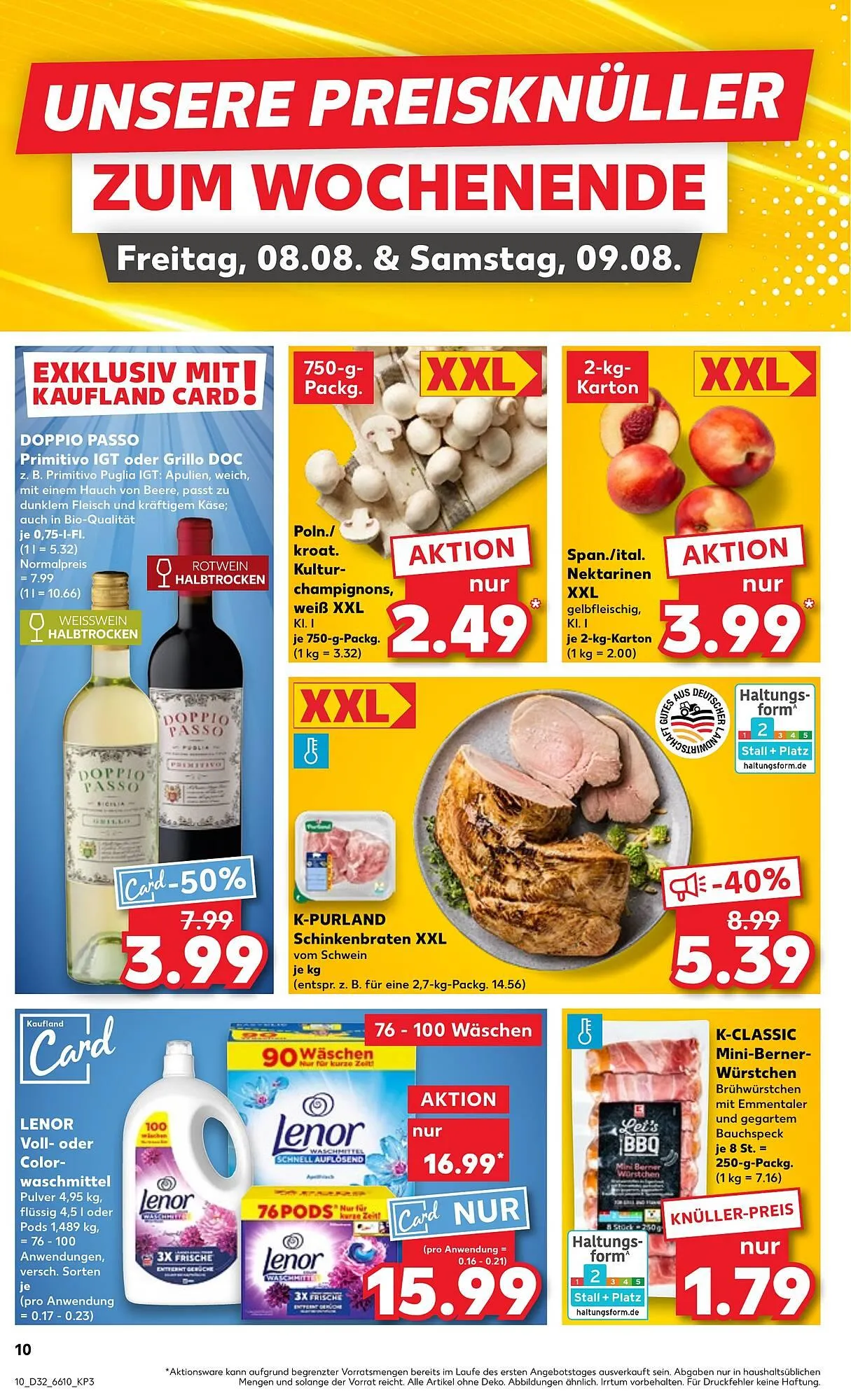 Kaufland Prospekt von 7. August bis 13. August 2025 - Prospekt seite 10