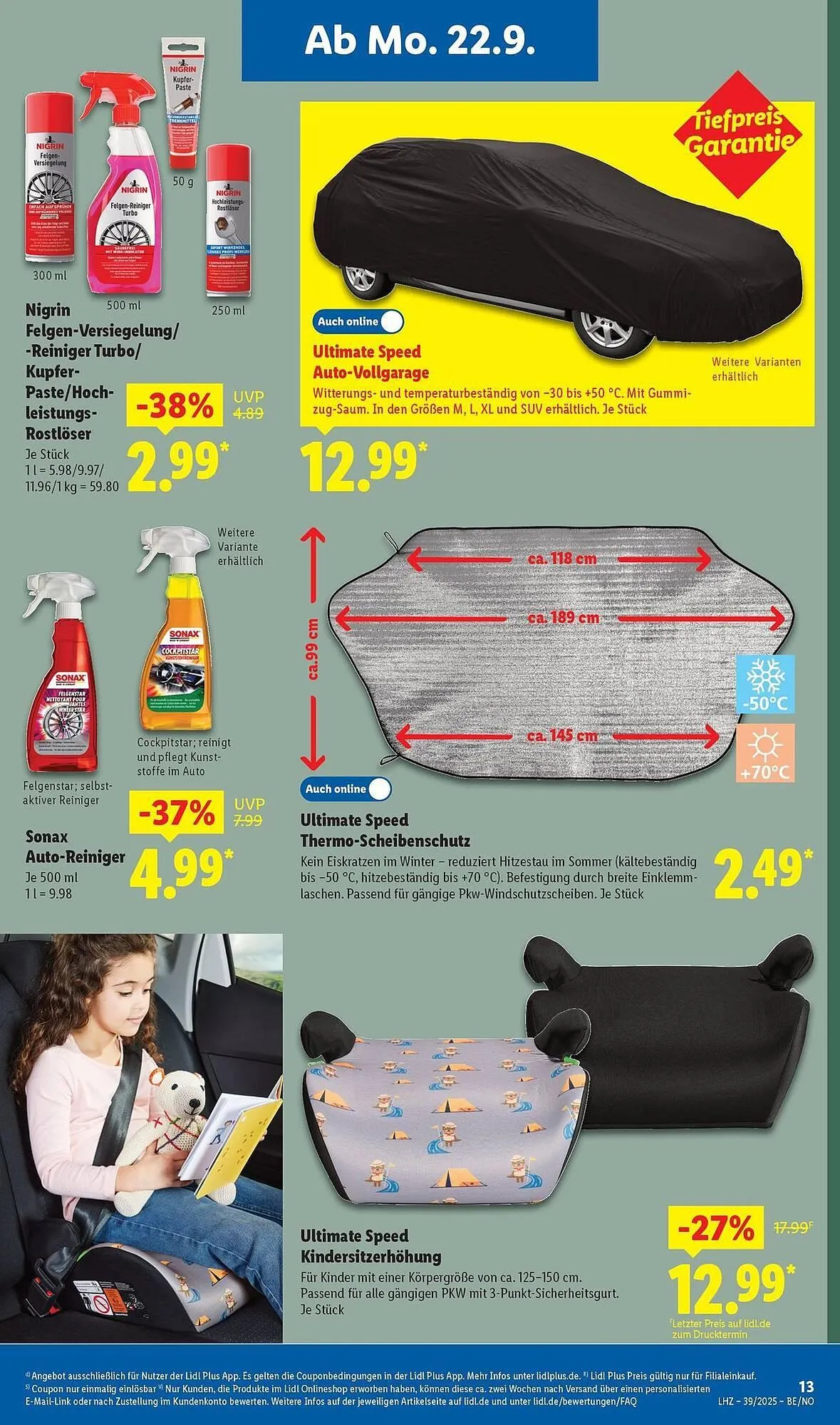 Lidl Prospekt von 22. September bis 27. September 2025 - Prospekt seite 9