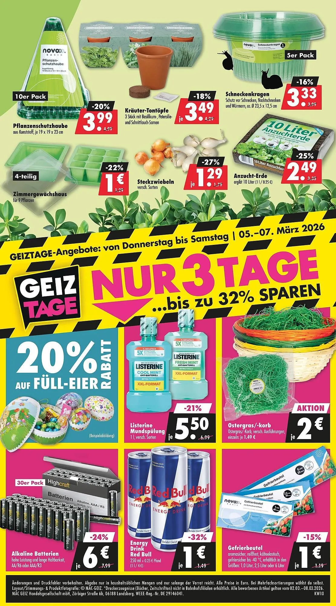 Mäc Geiz Prospekt von 2. März bis 8. März 2026 - Prospekt seite 8