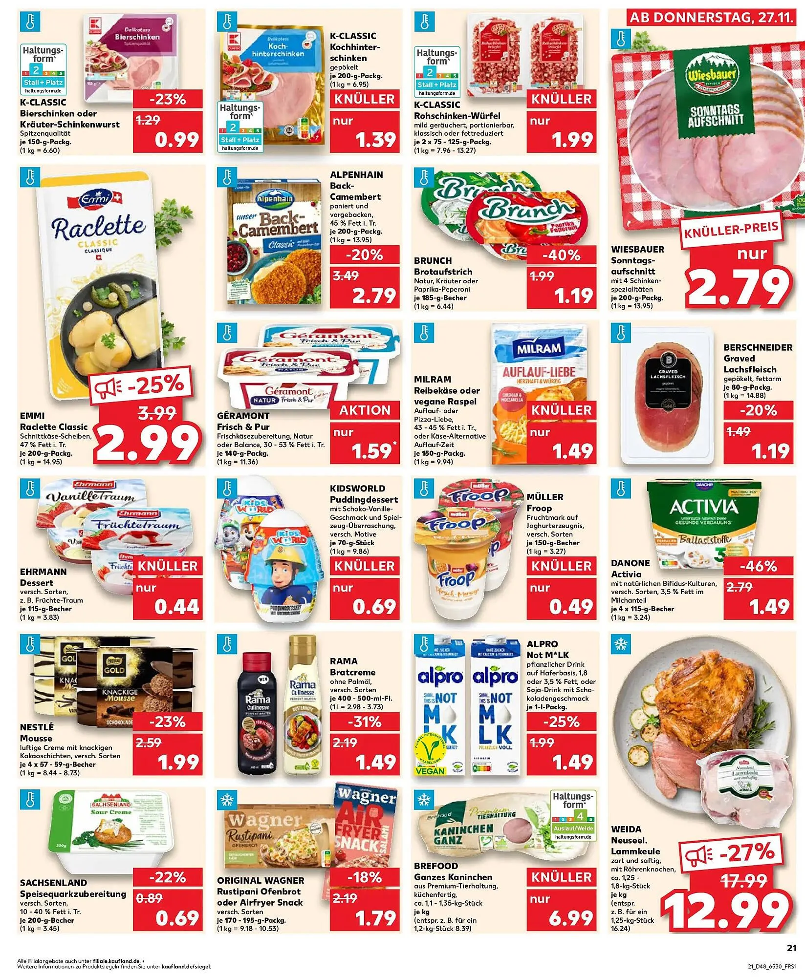 Kaufland Prospekt von 30. November bis 3. Dezember 2025 - Prospekt seite 21