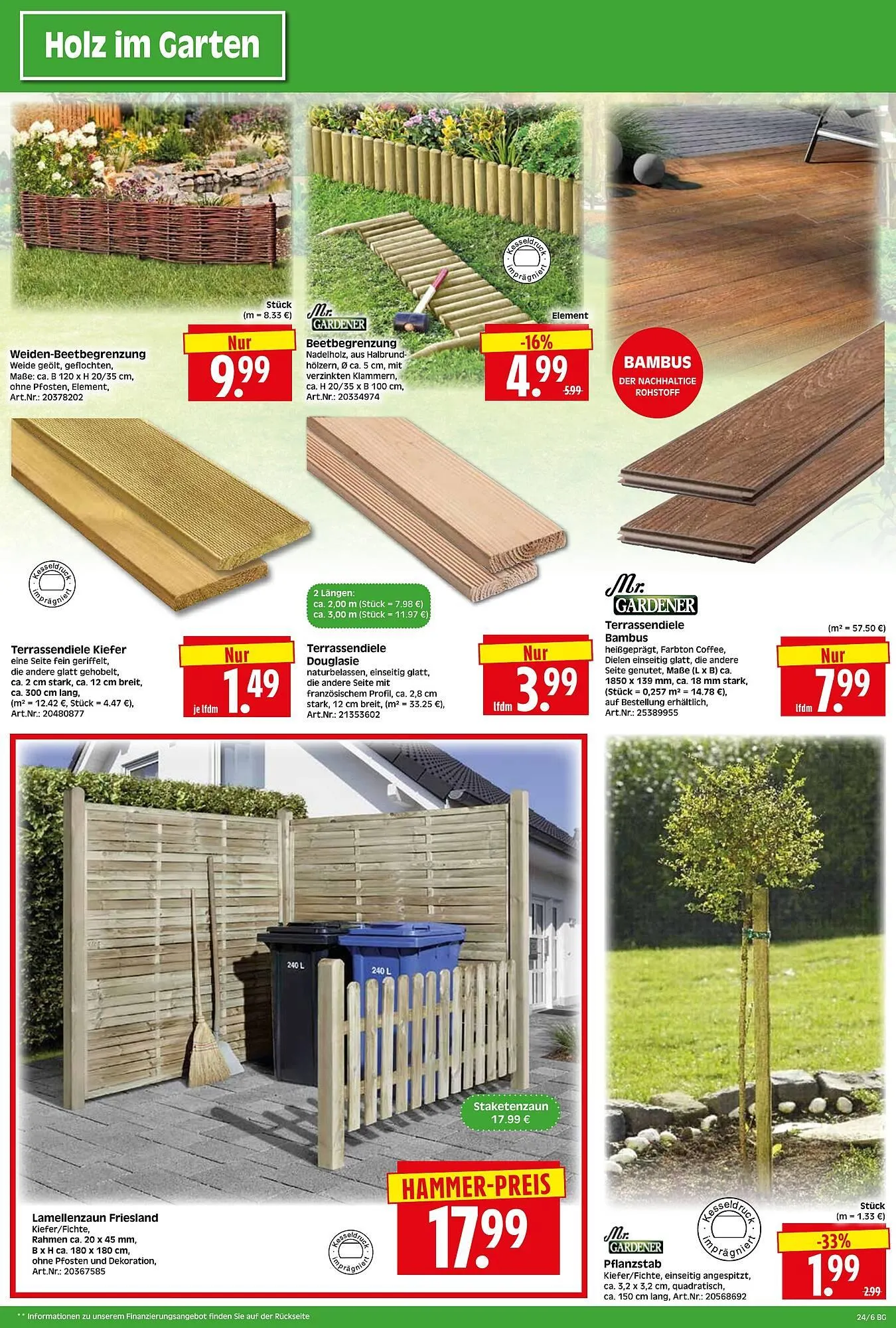 Herkules Baumarkt Prospekt von 9. Juni bis 14. Juni 2025 - Prospekt seite 6