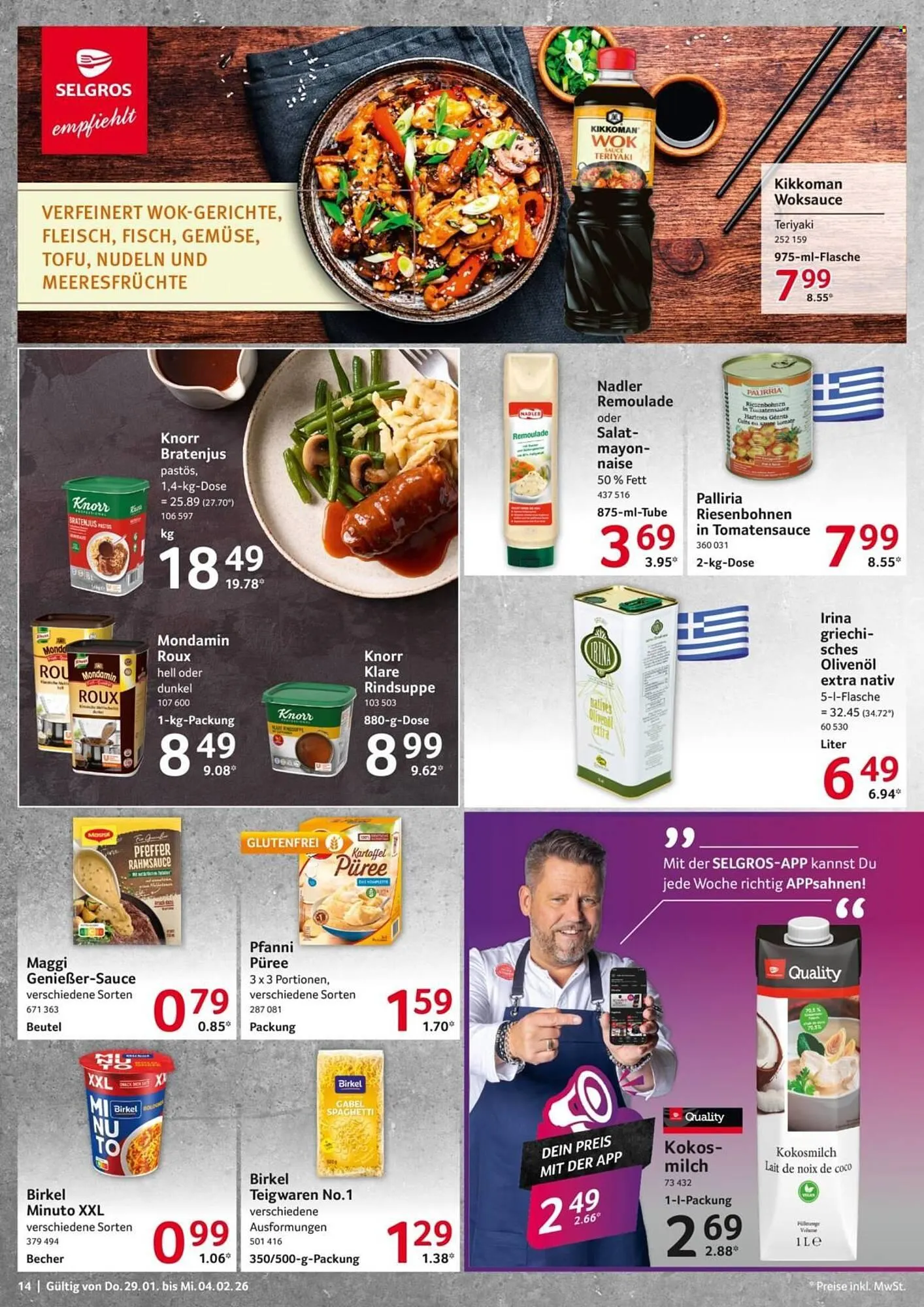 Selgros Prospekt von 29. Januar bis 4. Februar 2026 - Prospekt seite 14