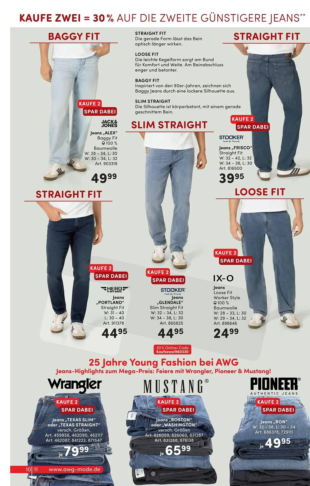 AWG Mode Prospekt von 1. März bis 16. März 2025 - Prospekt seite 10