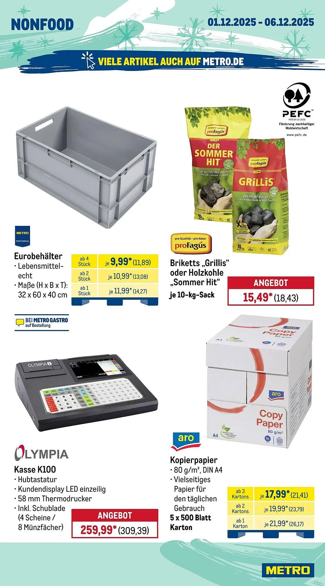 METRO Prospekt von 1. Dezember bis 6. Dezember 2025 - Prospekt seite 19