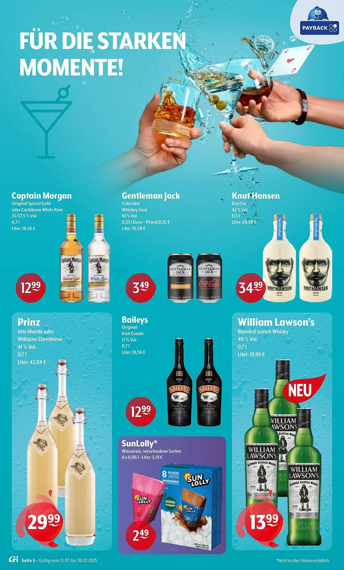 Getränke Hoffmann Prospekt von 21. Juli bis 26. Juli 2025 - Prospekt seite 5