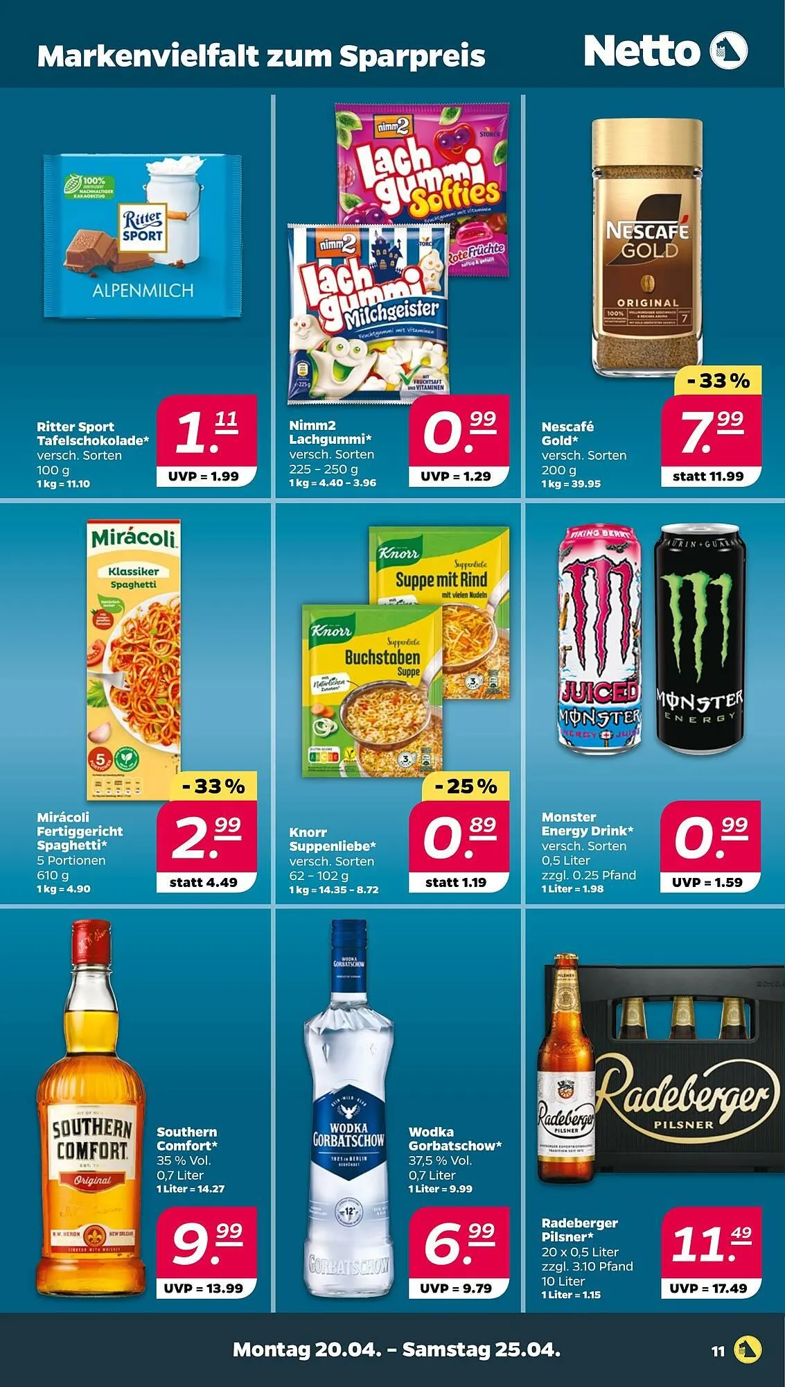 NETTO Prospekt von 20. April bis 25. April 2026 - Prospekt seite 11