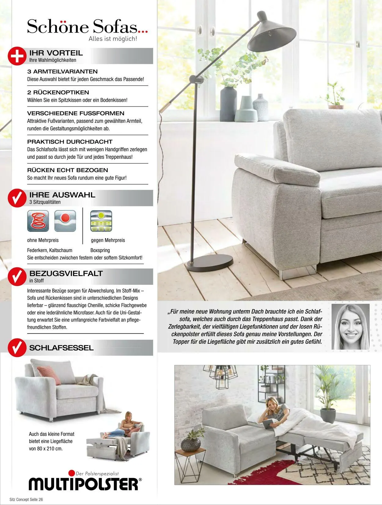 Multipolster Aktueller Prospekt von 2. Juni bis 16. Juni 2025 - Prospekt seite 26