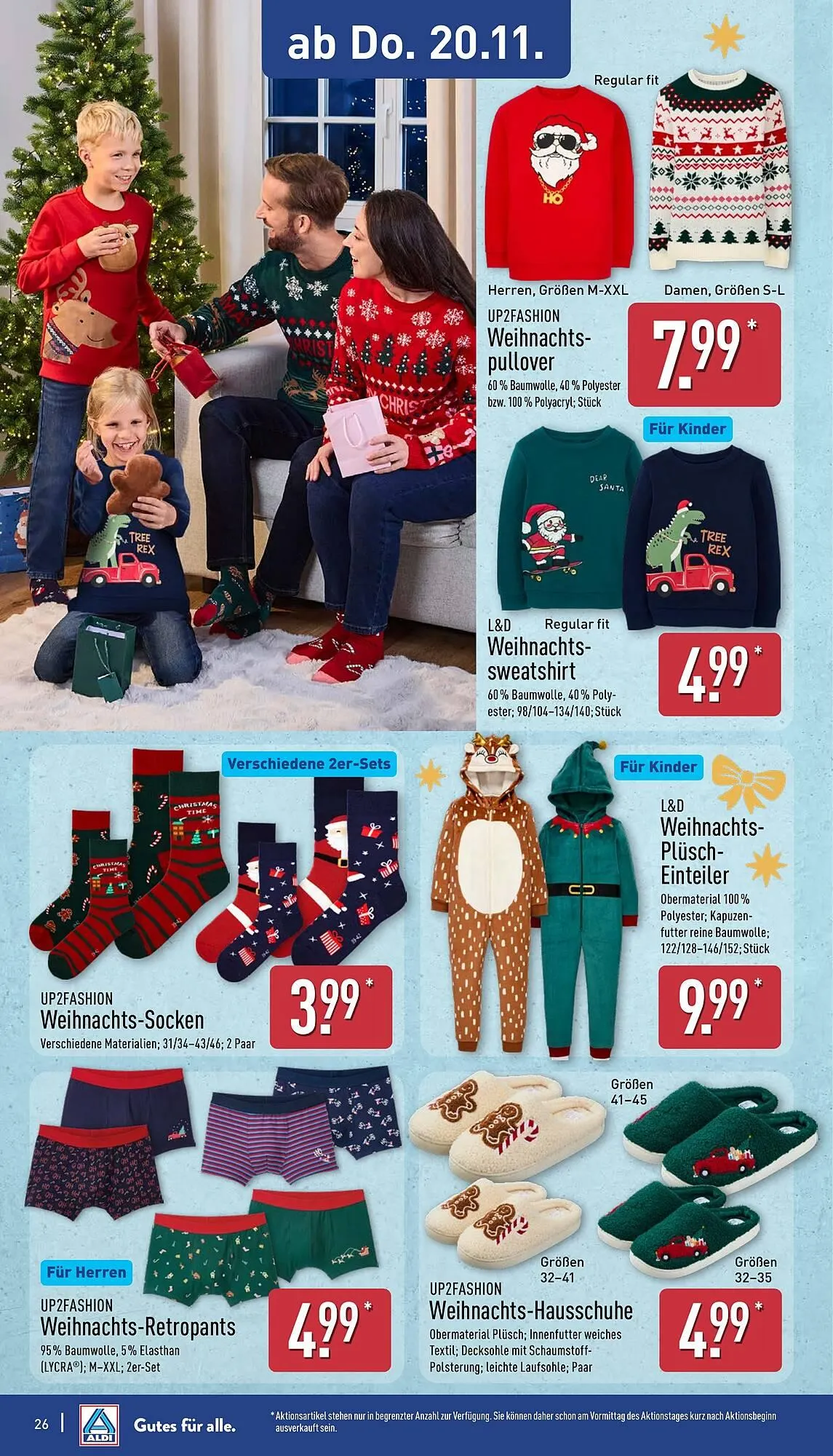 Aldi Nord Prospekt von 17. November bis 22. November 2025 - Prospekt seite 26