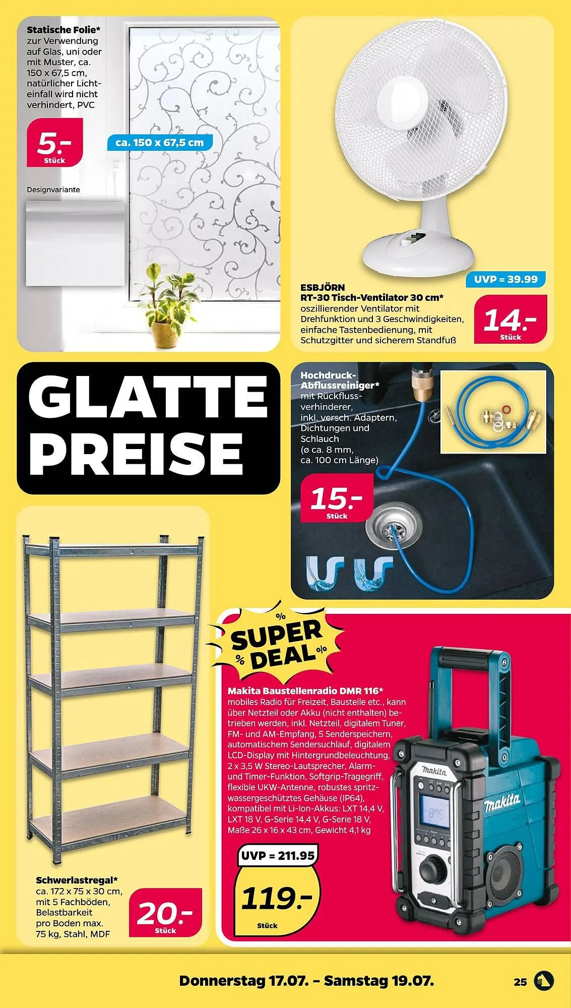 NETTO Prospekt von 14. Juli bis 19. Juli 2025 - Prospekt seite 27