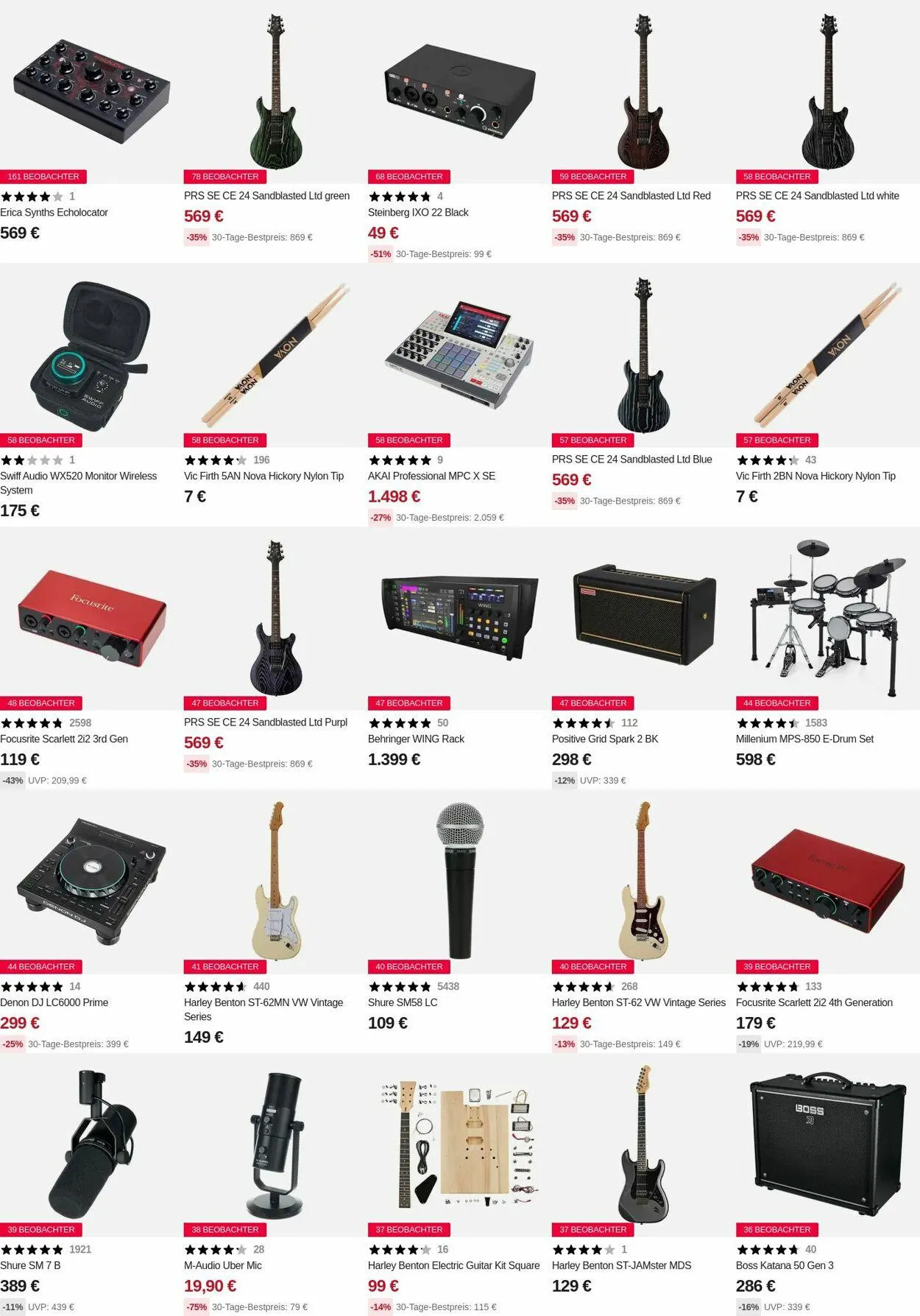 Thomann Aktueller Prospekt von 14. April bis 23. April 2025 - Prospekt seite 4