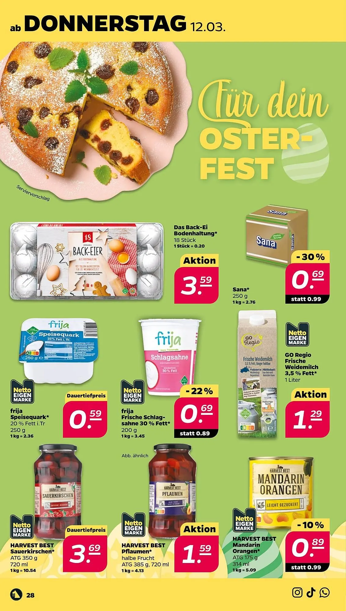 NETTO Prospekt von 9. März bis 14. März 2026 - Prospekt seite 34