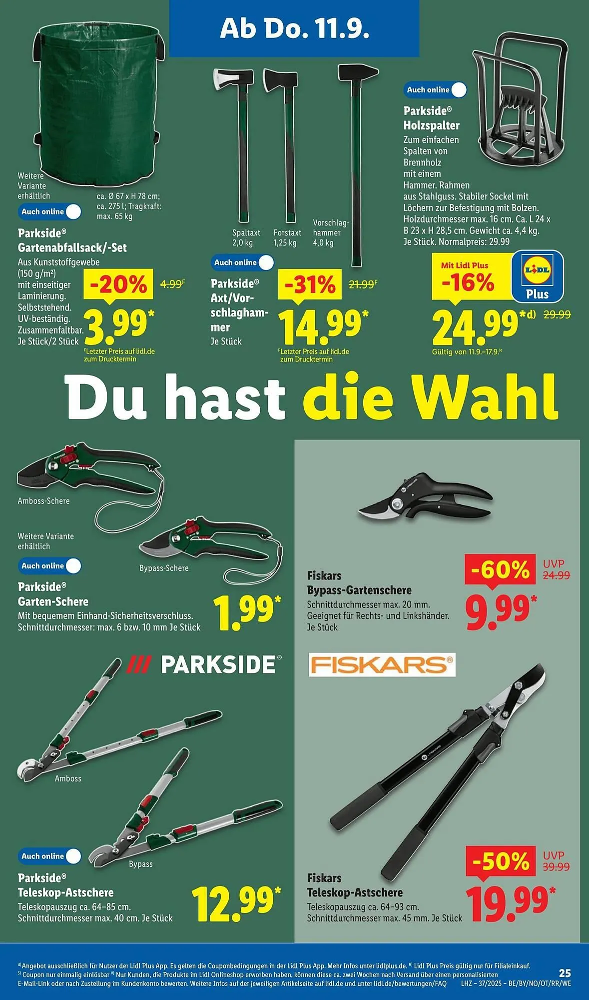 Lidl Prospekt von 8. September bis 14. September 2025 - Prospekt seite 35