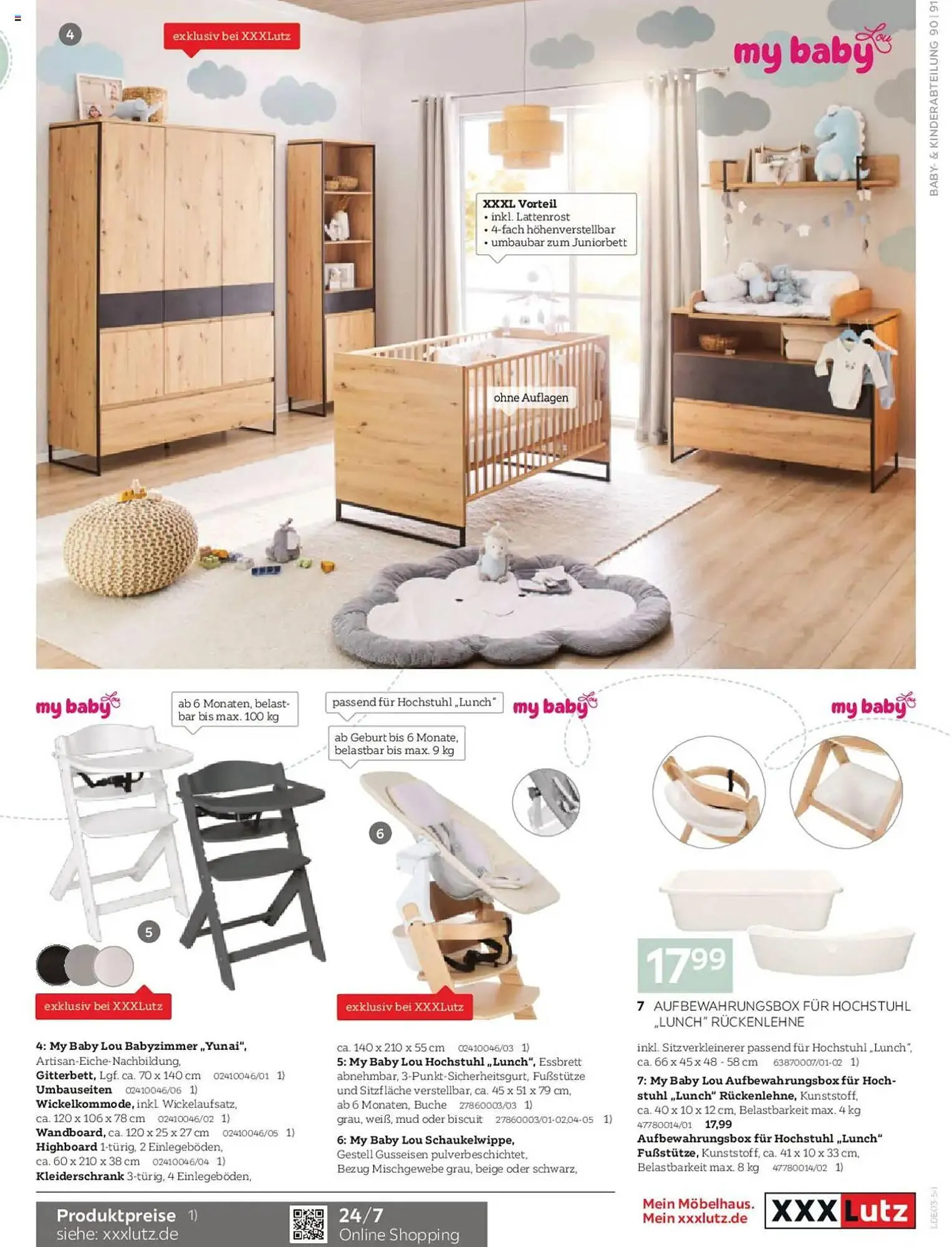 XXXLutz Prospekt von 1. März bis 30. Juni 2025 - Prospekt seite 91