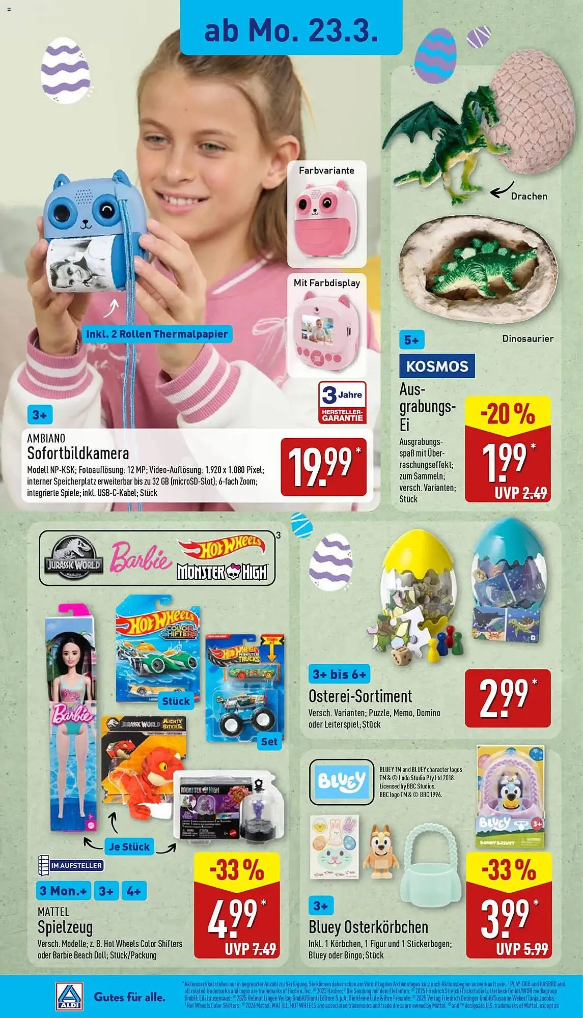 Aldi Nord Prospekt von 23. März bis 28. März 2026 - Prospekt seite 3