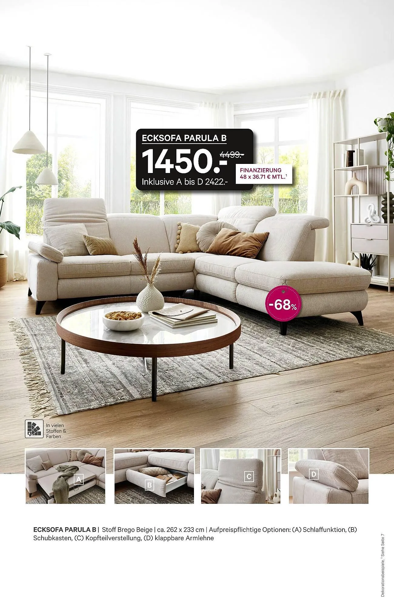 Kabs Polsterwelt Prospekt von 30. Mai bis 5. Juni 2025 - Prospekt seite 3