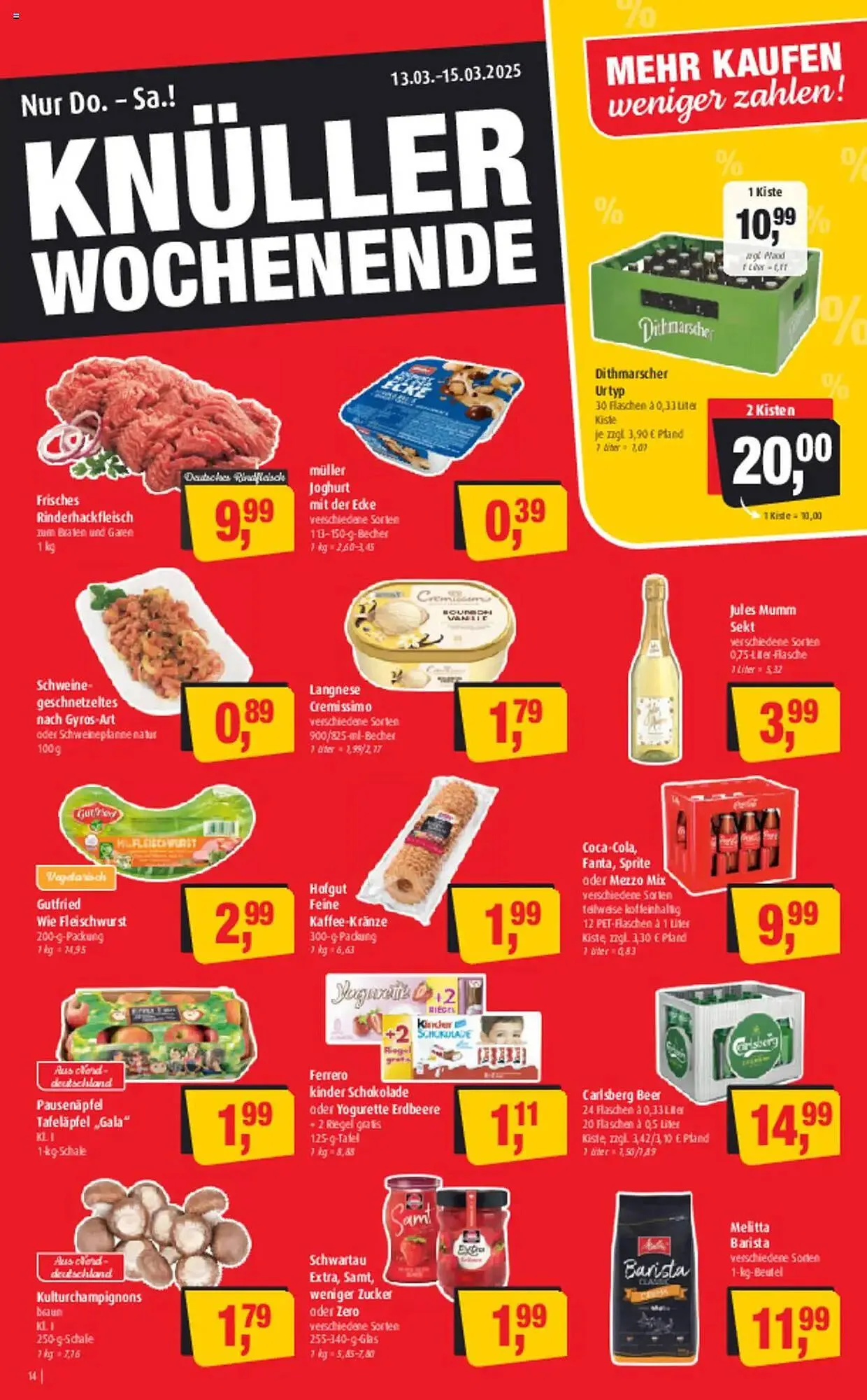 Markant Prospekt von 10. März bis 15. März 2025 - Prospekt seite 14