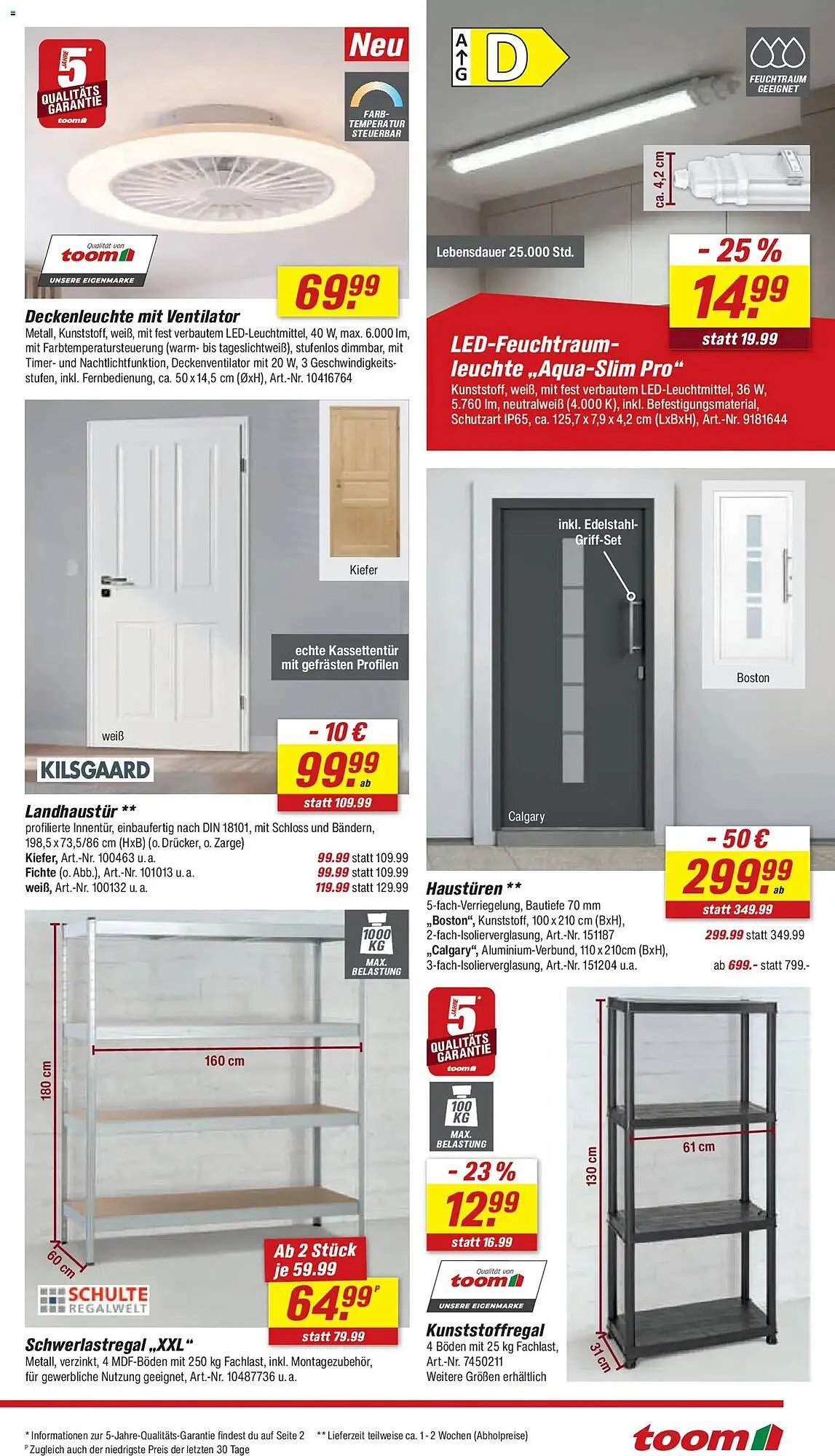 Toom Baumarkt Prospekt von 18. April bis 24. April 2026 - Prospekt seite 21