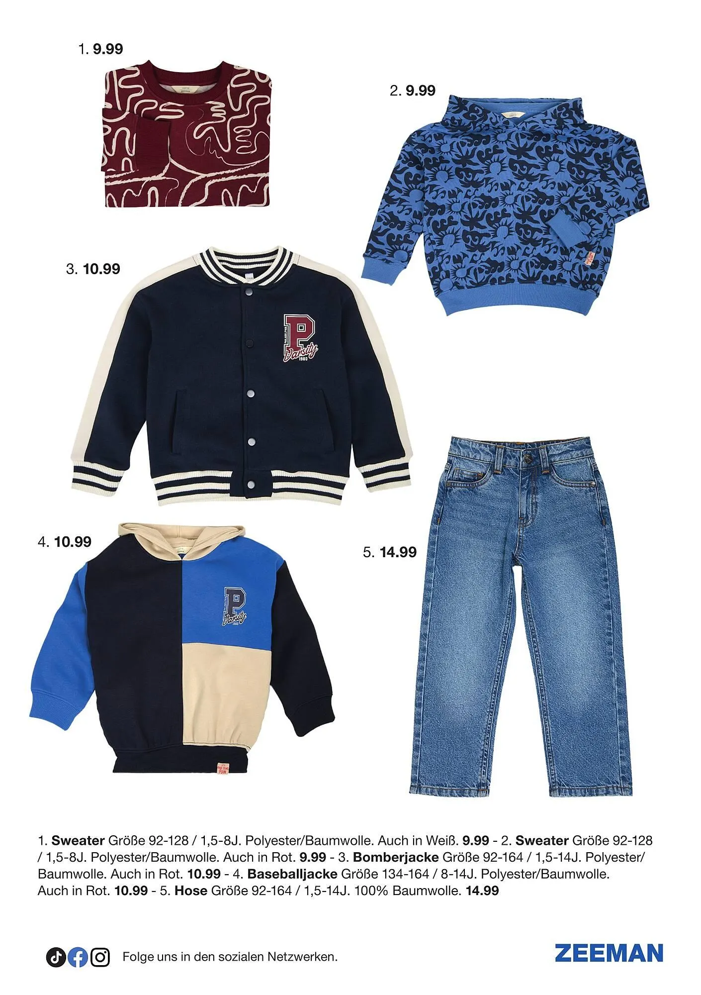 Zeeman Prospekt von 9. August bis 15. August 2025 - Prospekt seite 11