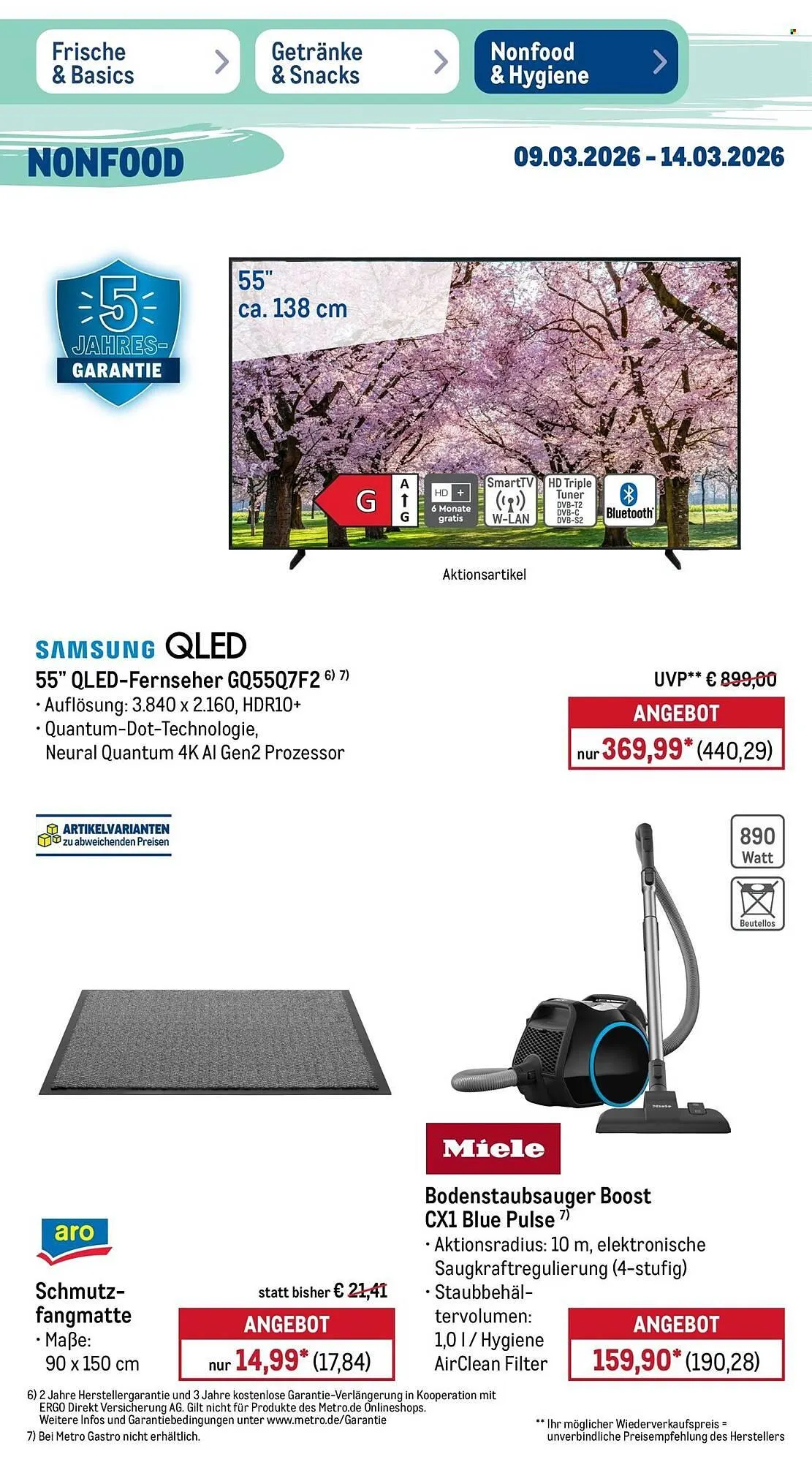 METRO Prospekt von 9. März bis 14. März 2026 - Prospekt seite 45