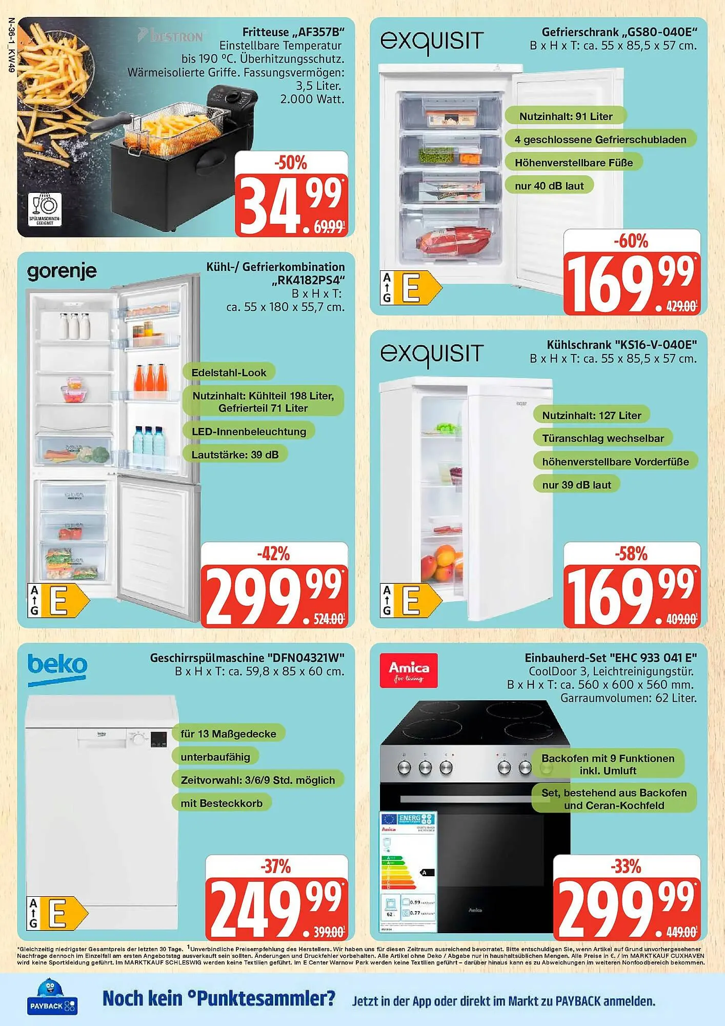 Marktkauf Prospekt von 30. November bis 6. Dezember 2025 - Prospekt seite 36