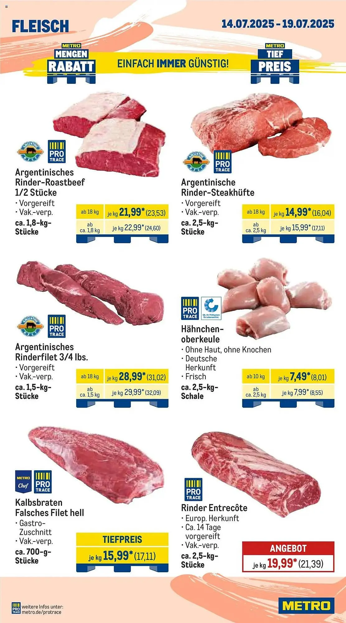 METRO Prospekt von 14. Juli bis 19. Juli 2025 - Prospekt seite 2