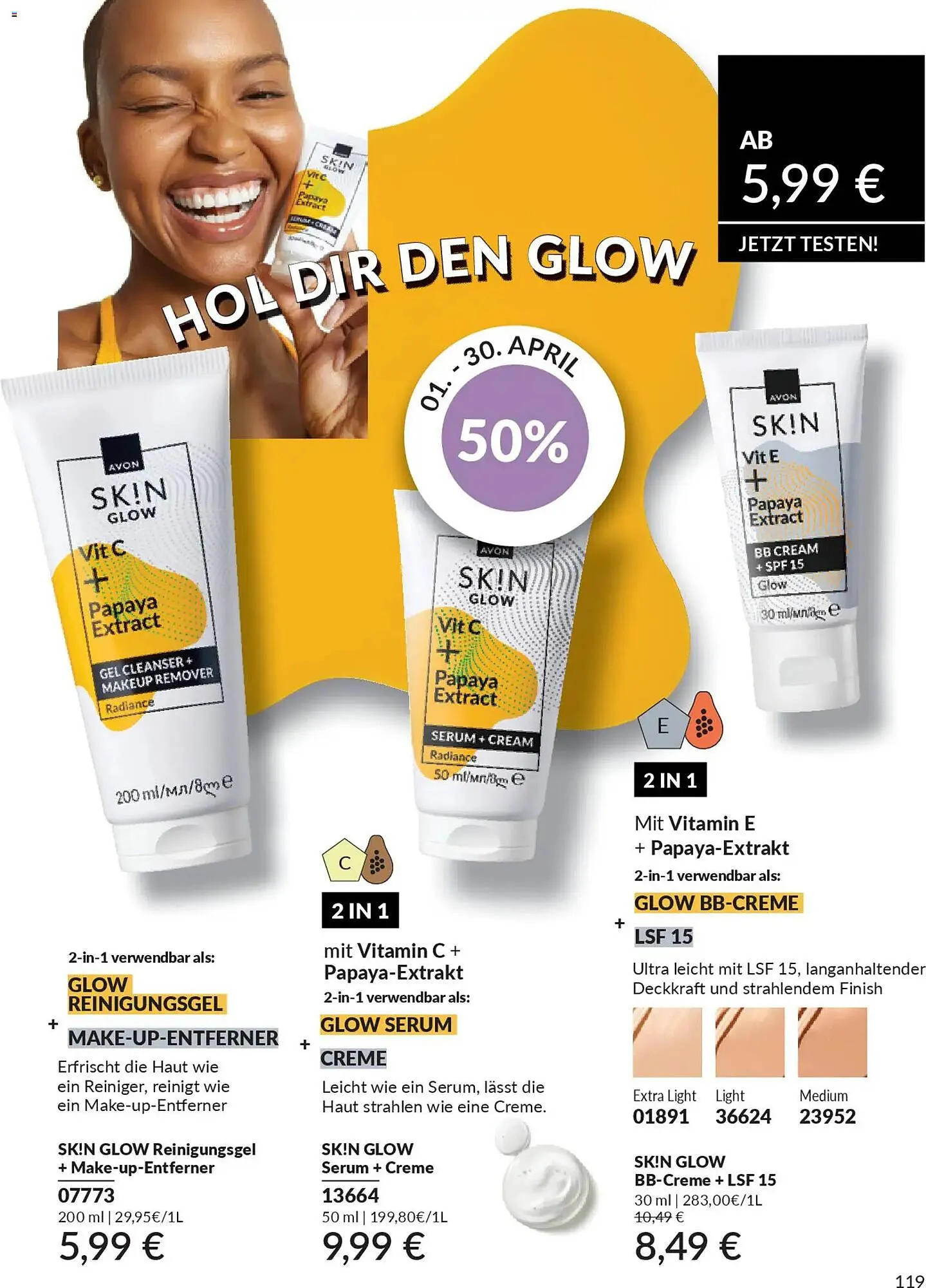 Avon Prospekt von 1. April bis 30. April 2026 - Prospekt seite 129