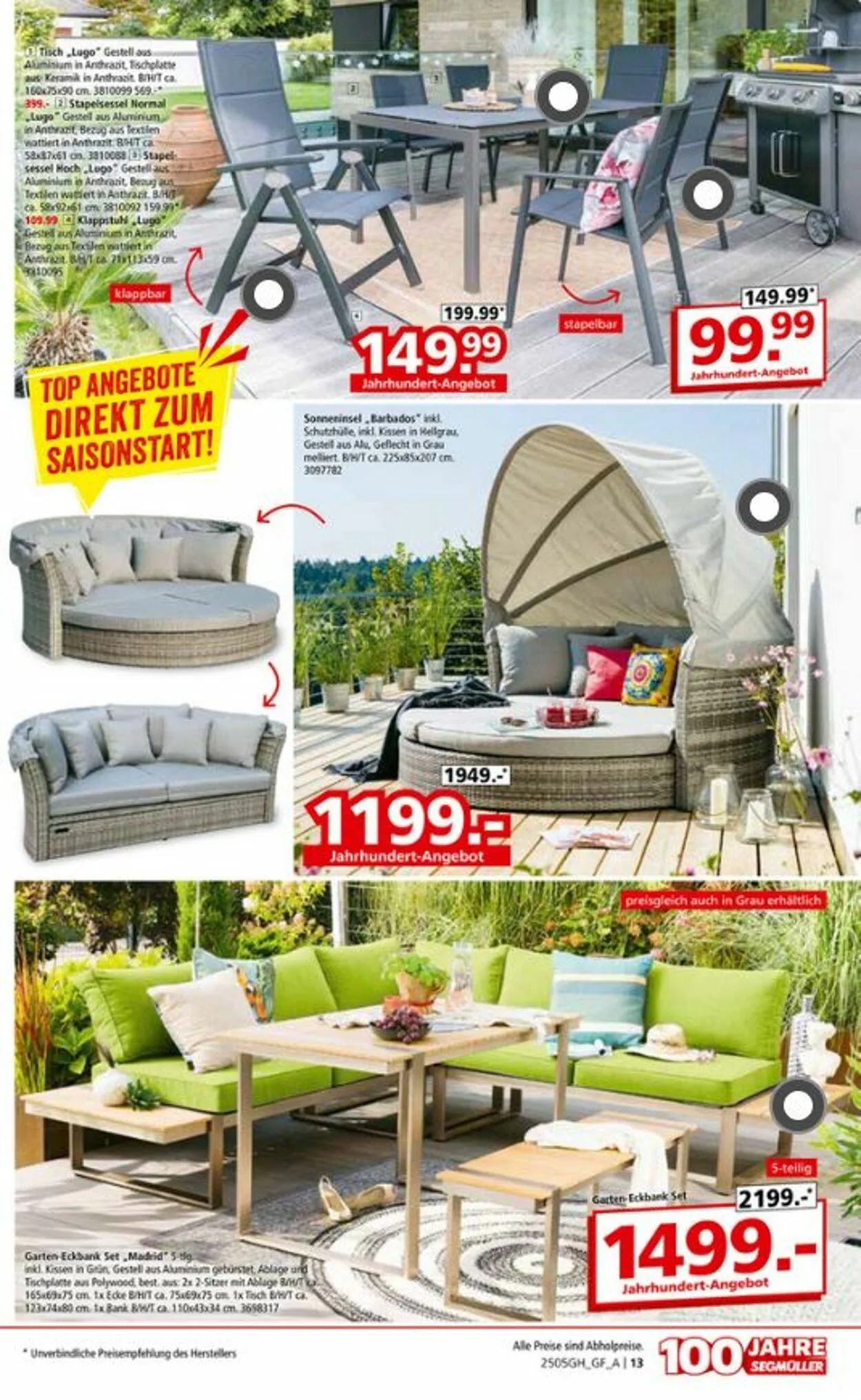 SEGMÜLLER von 19. April bis 26. April 2025 - Prospekt seite 21