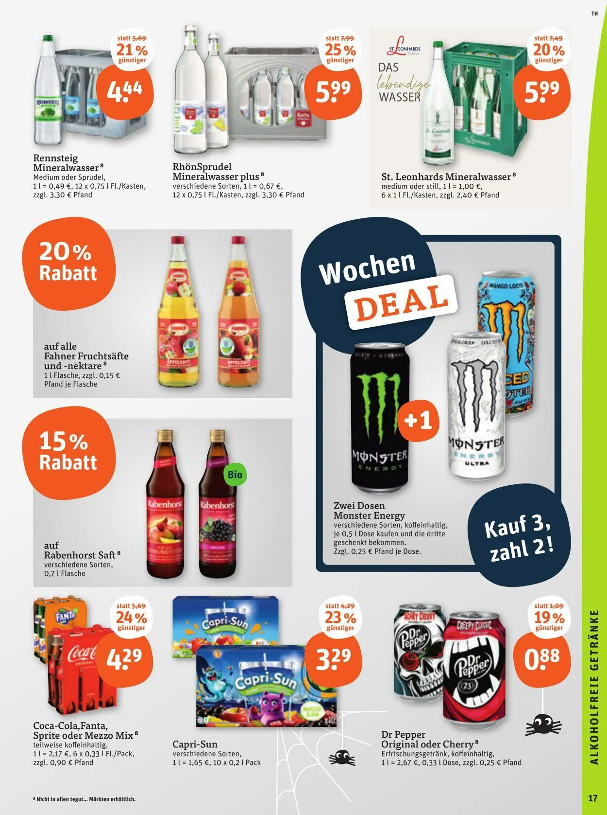 Tegut Aktueller Prospekt von 20. Oktober bis 26. Oktober 2025 - Prospekt seite 19