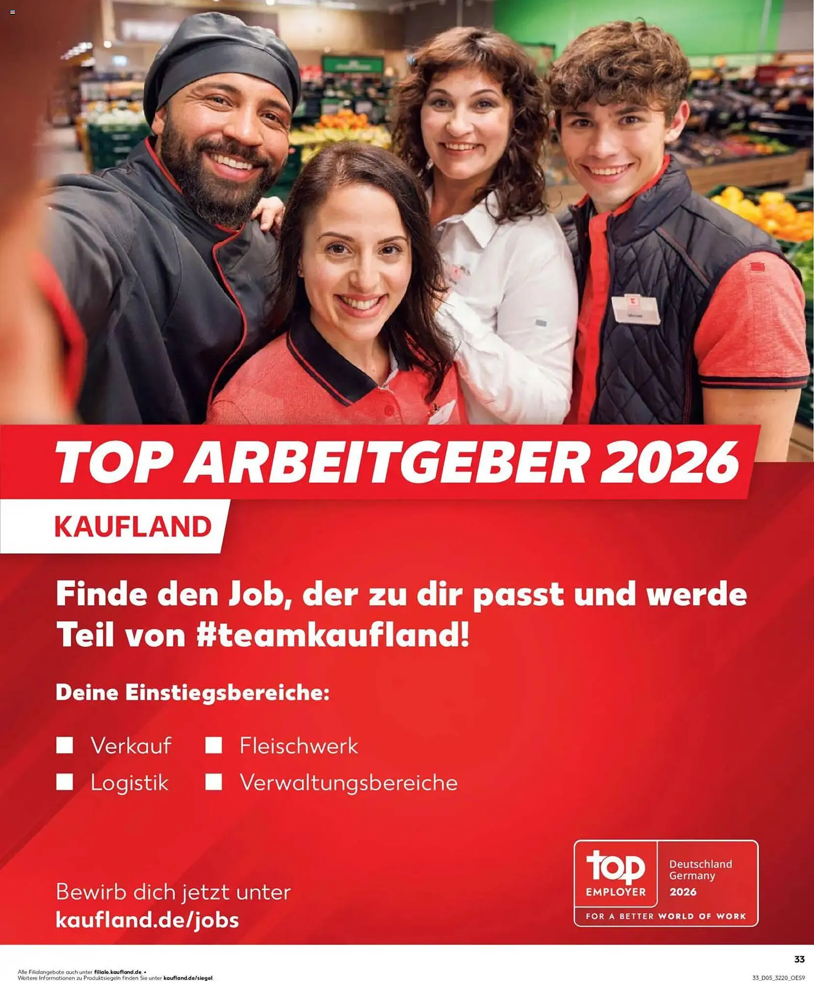Kaufland Prospekt von 1. Februar bis 4. Februar 2026 - Prospekt seite 33
