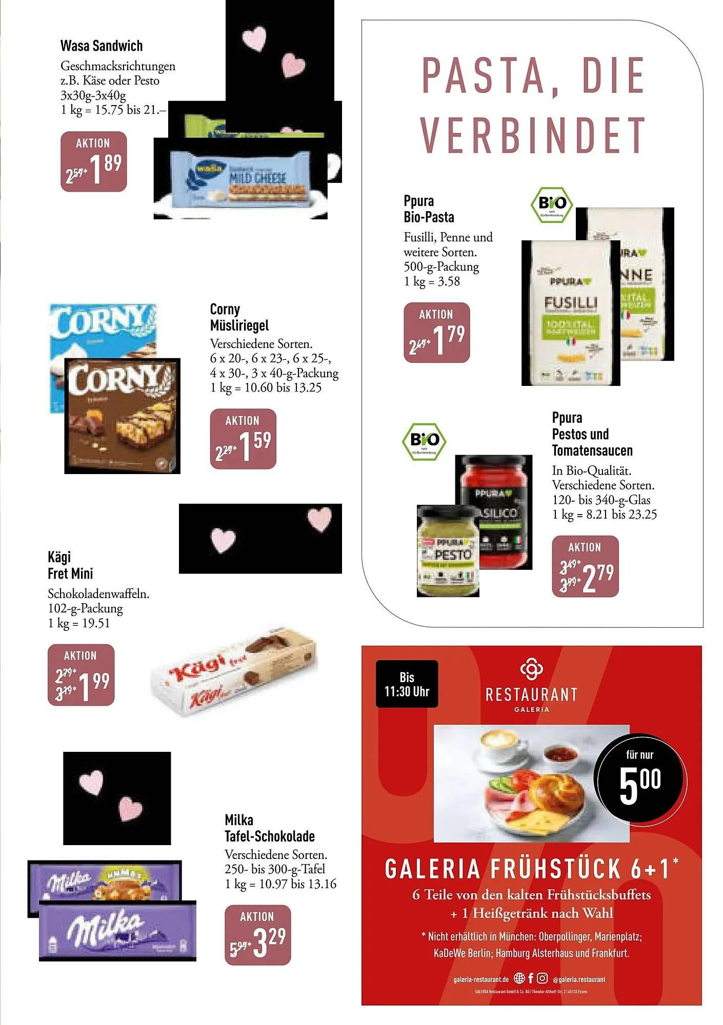 Galeria Markthalle Prospekt von 9. Februar bis 15. Februar 2026 - Prospekt seite 9