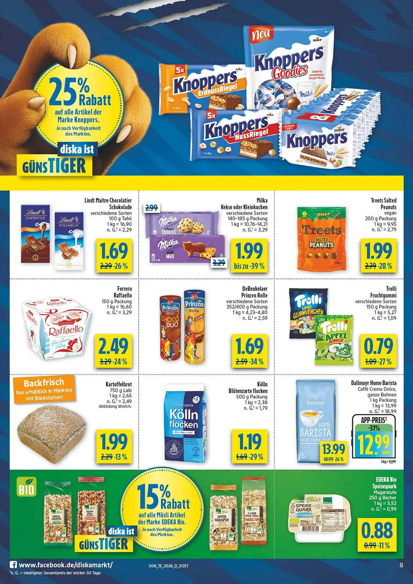 Diska Prospekt von 7. April bis 11. April 2026 - Prospekt seite 8