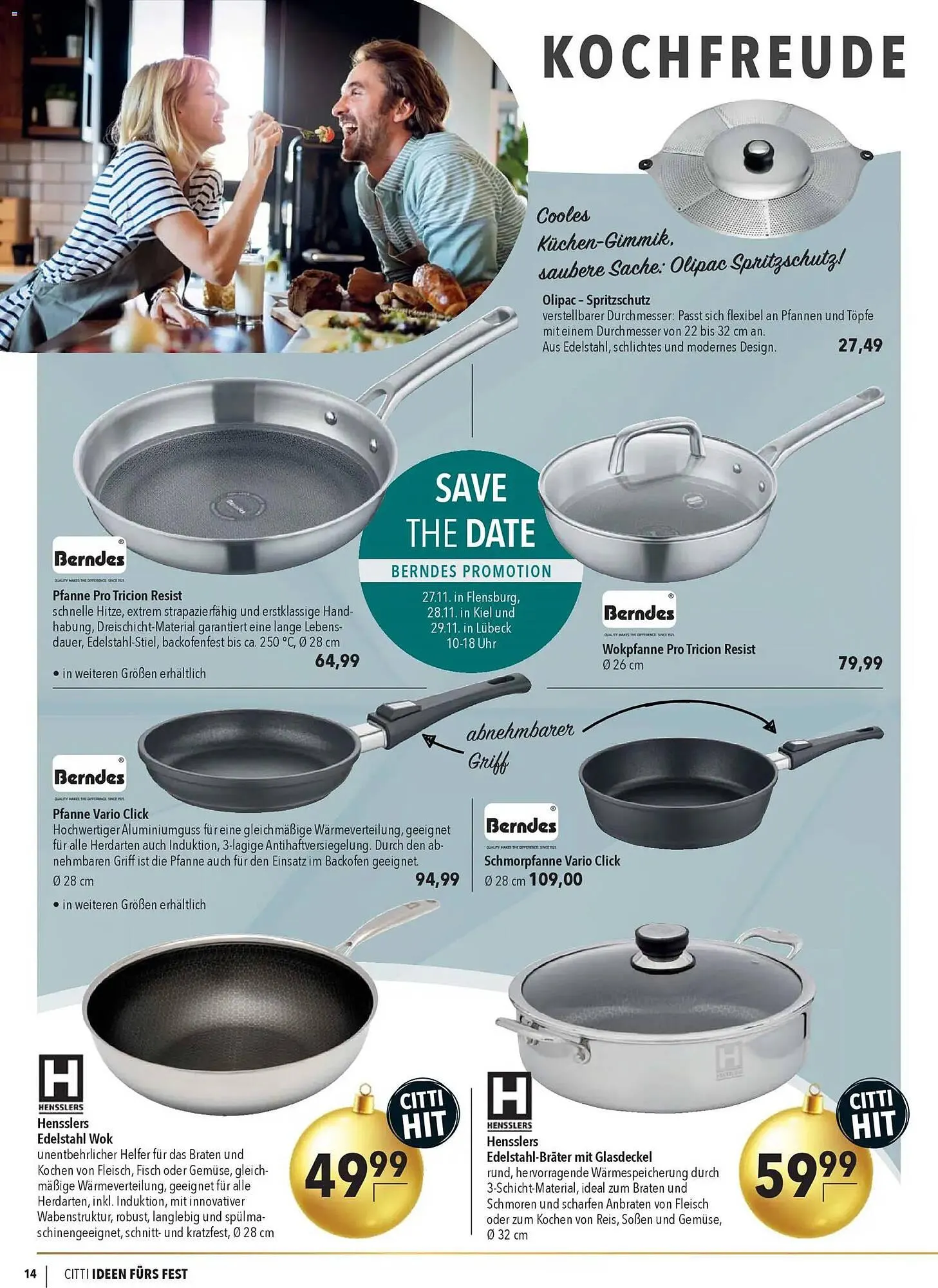 CITTI Markt Prospekt von 26. November bis 9. Dezember 2025 - Prospekt seite 14