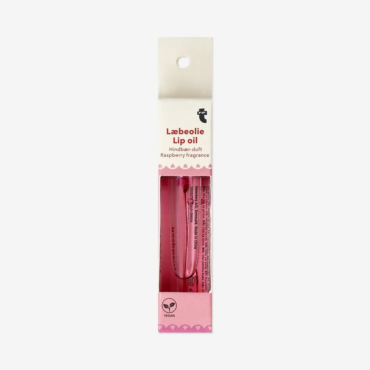Roll on lip oil with raspberry fragrance - 4 ml