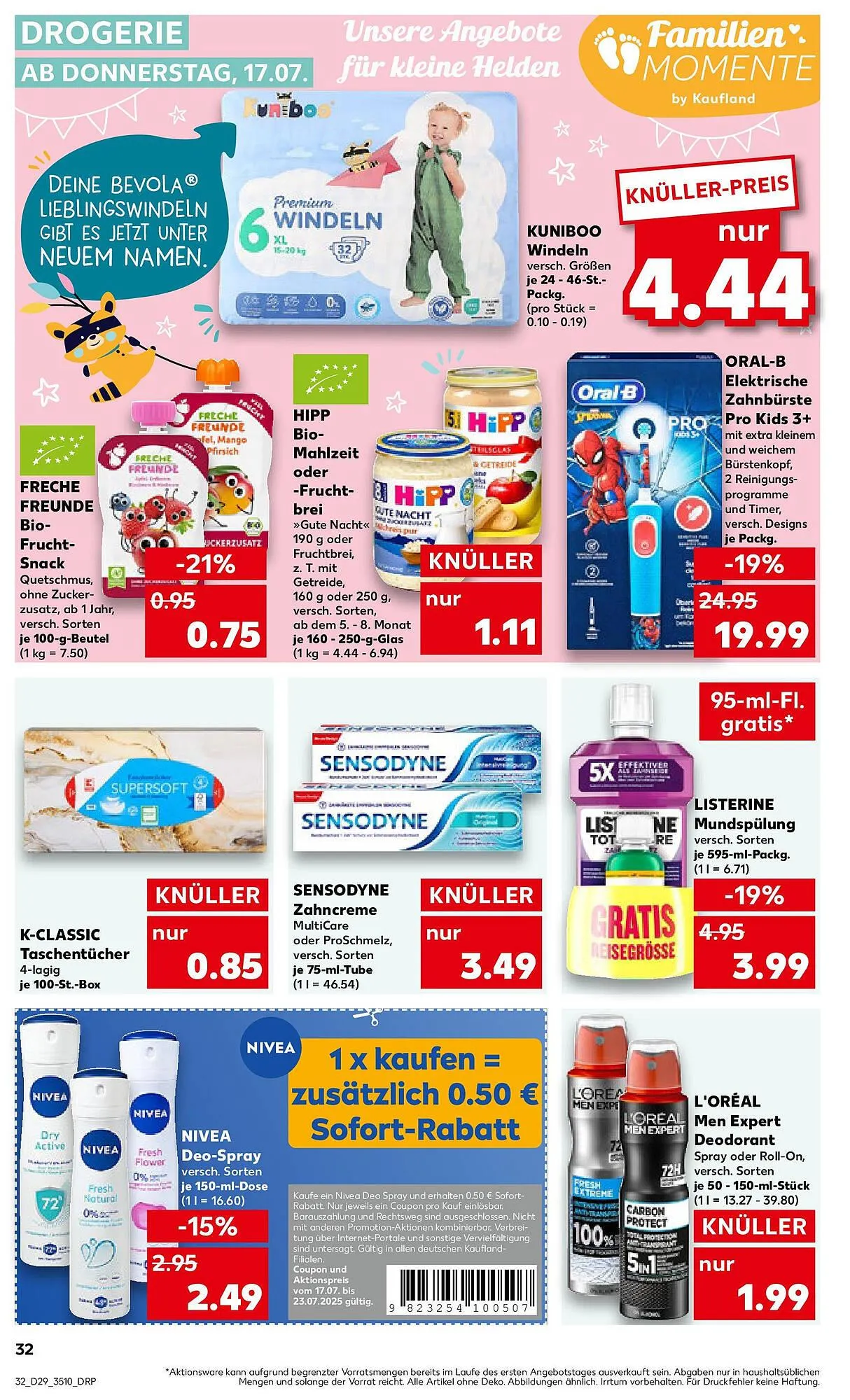 Kaufland Regio Prospekt von 16. Juli bis 23. Juli 2025 - Prospekt seite 32