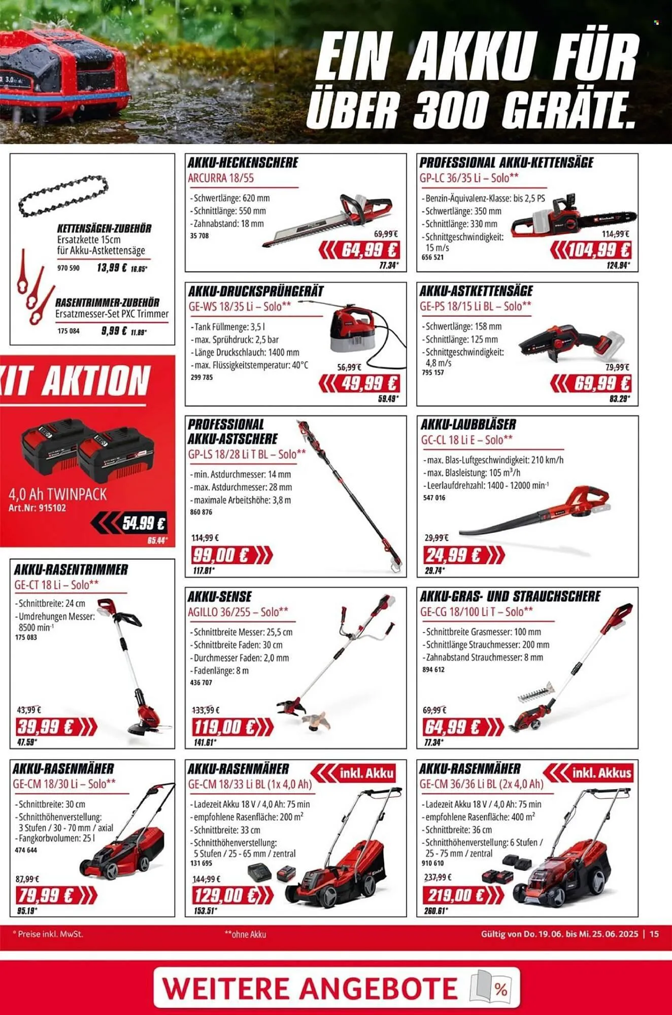 Selgros Prospekt von 19. Juni bis 25. Juni 2025 - Prospekt seite 15