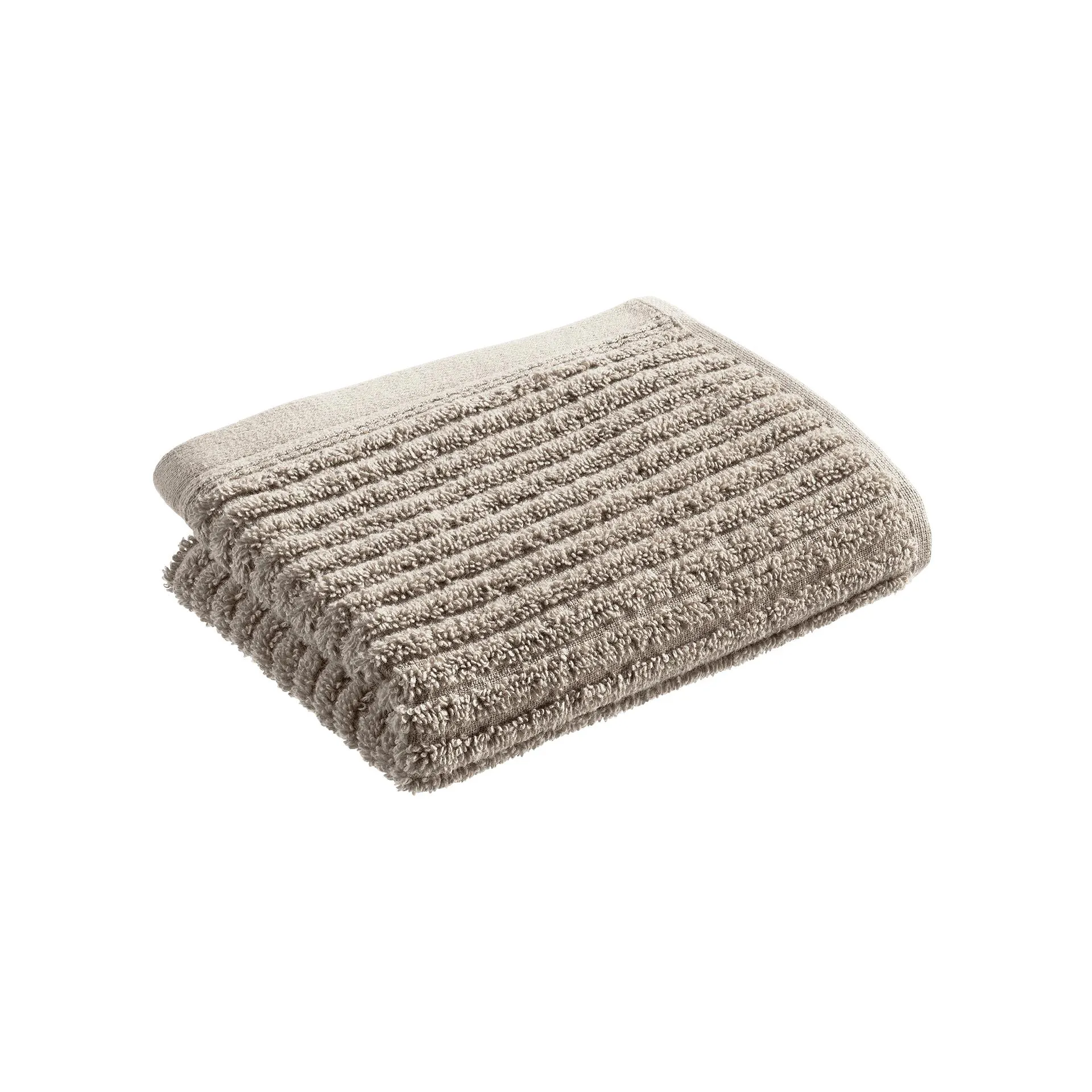 Casea Gästehandtuch Casea Almeria Taupe 30x50cm