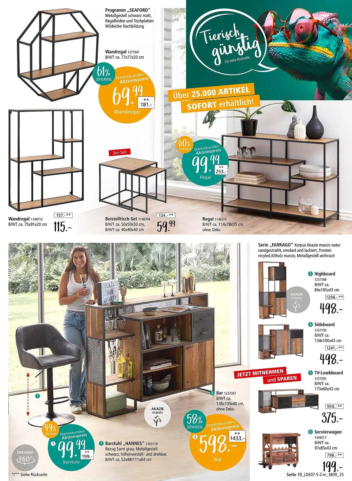 Zurbrüggen Prospekt von 12. Juli bis 9. August 2025 - Prospekt seite 17