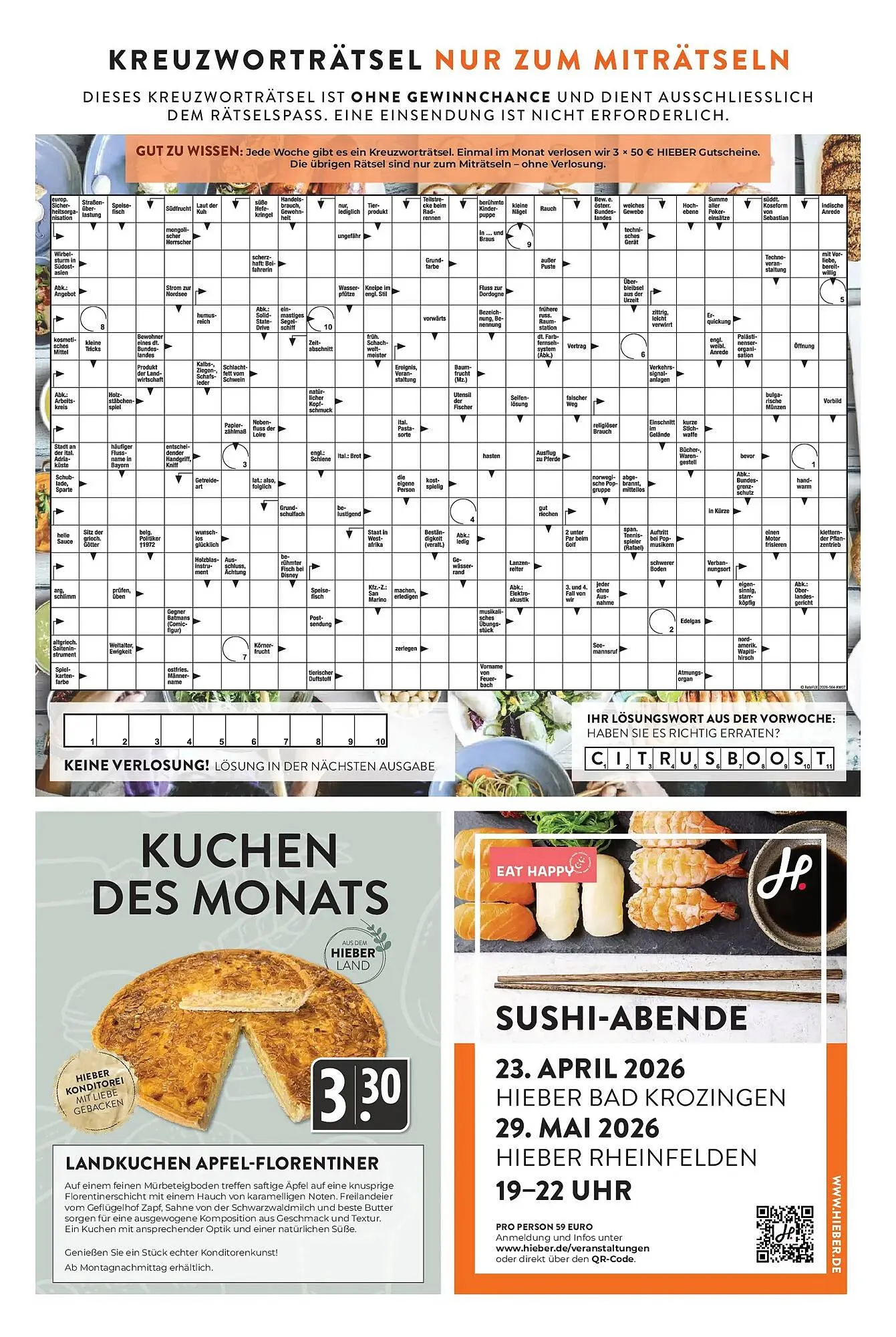 Hieber's Frische Center Prospekt von 8. Februar bis 14. Februar 2026 - Prospekt seite 15